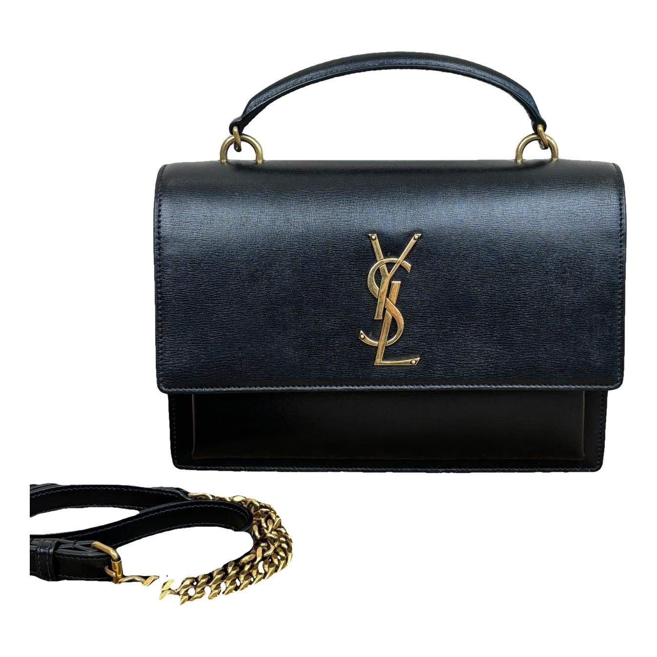 Sunset leather handbag