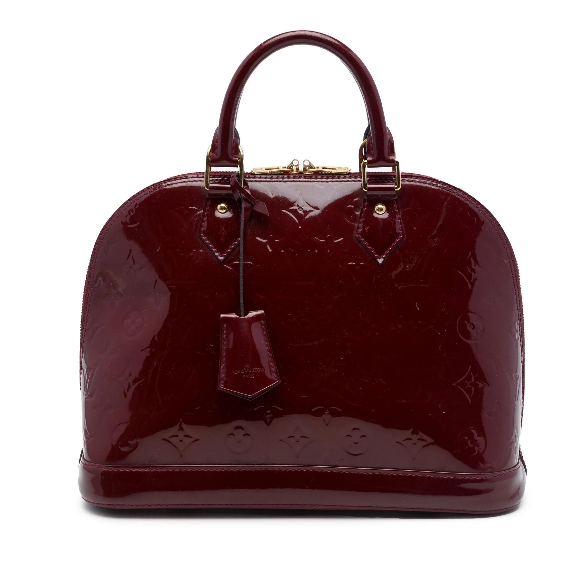 Alma leather handbag