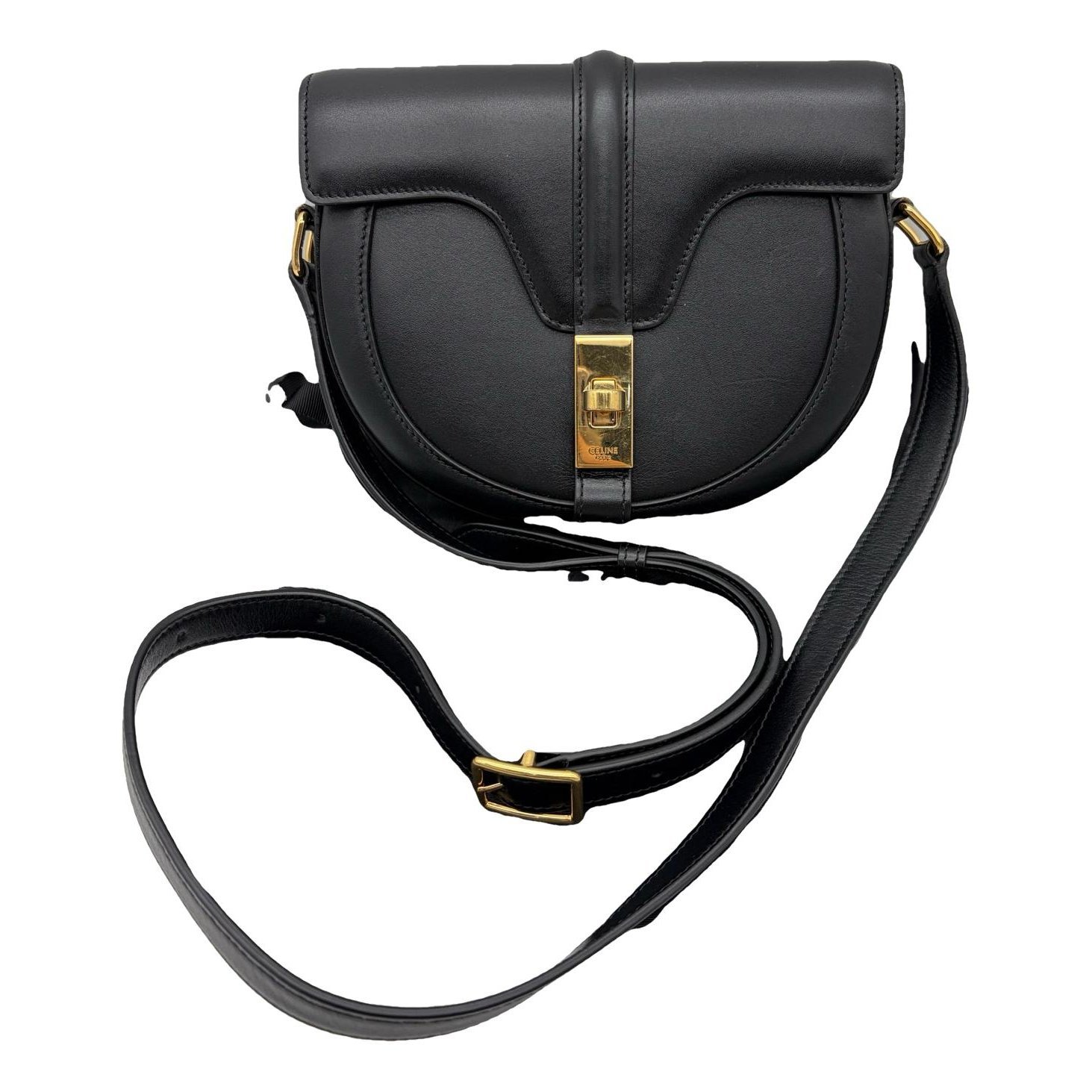 SAC 16 BESACE leather handbag
