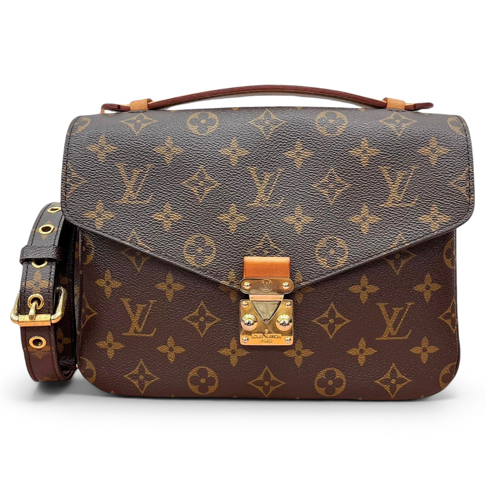 Metis leather handbag