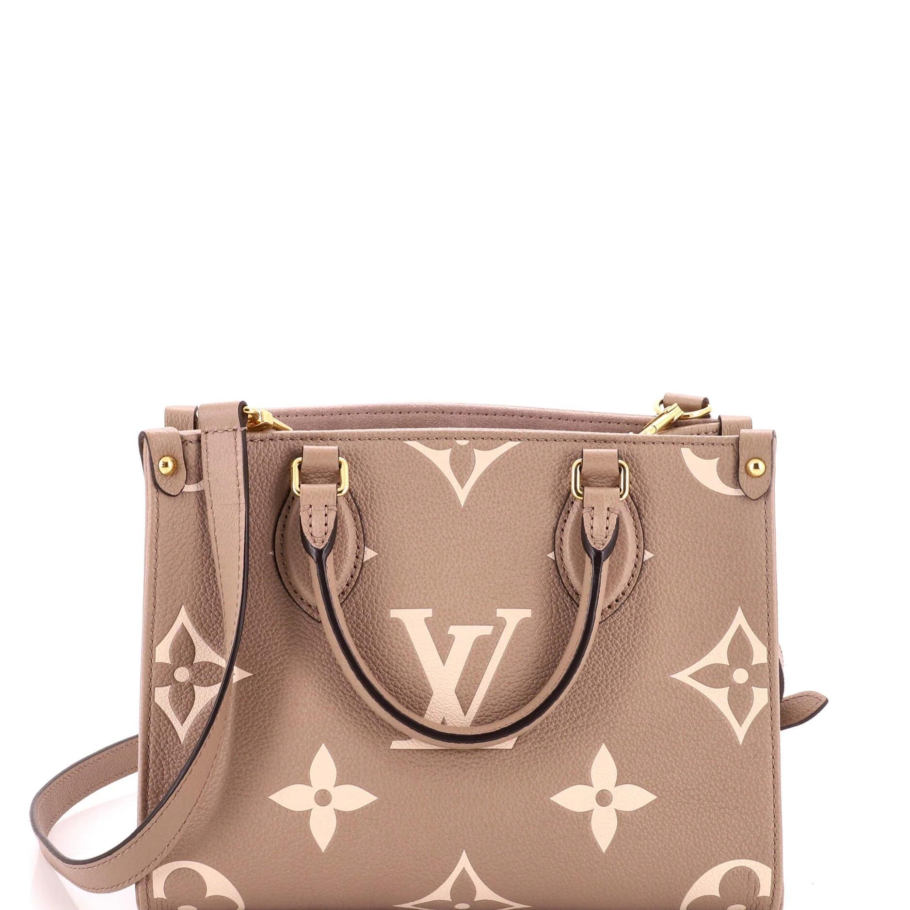 Leather tote