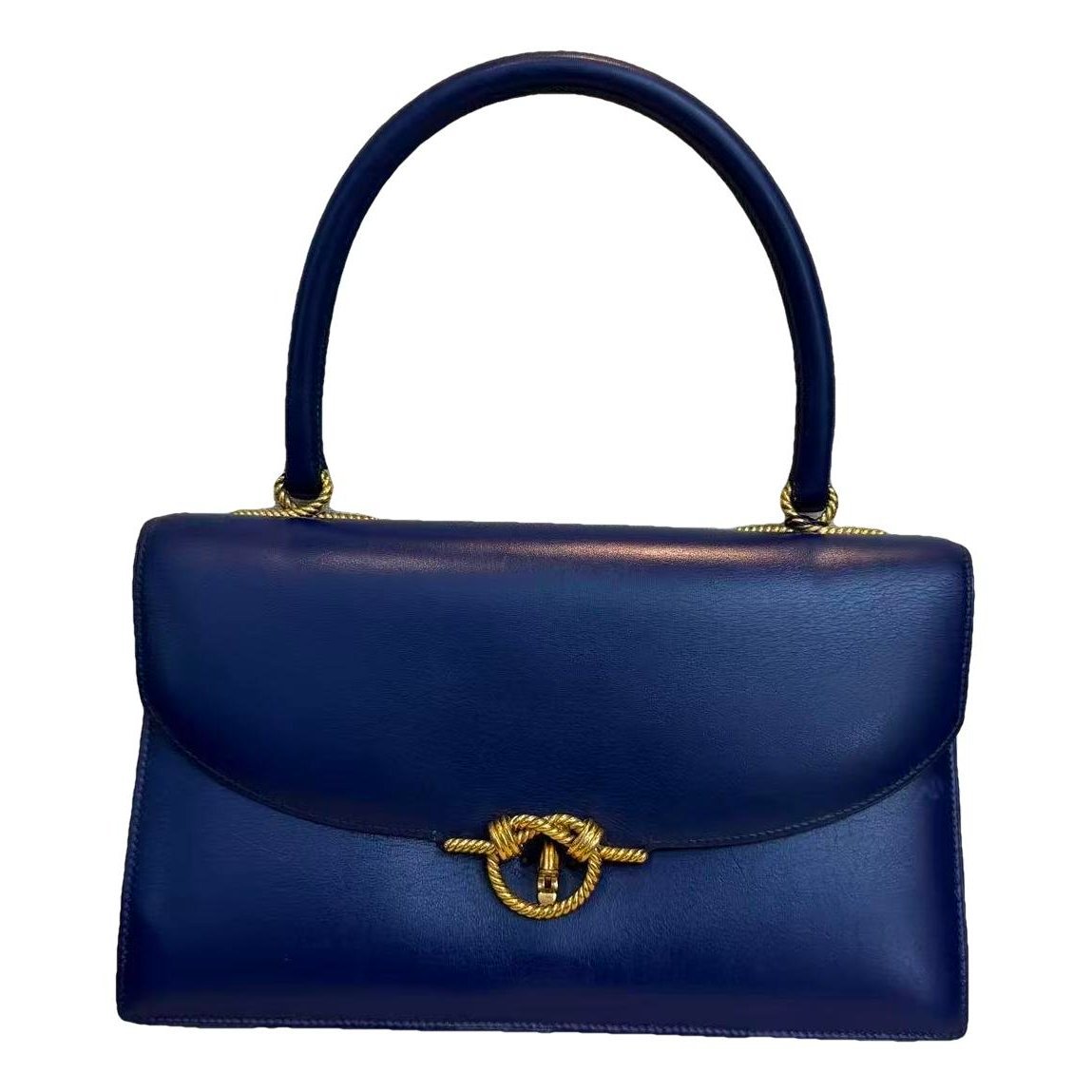 Cordeliere leather crossbody bag