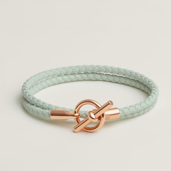 Vert Peppermint Glenan Double Tour Bracelet