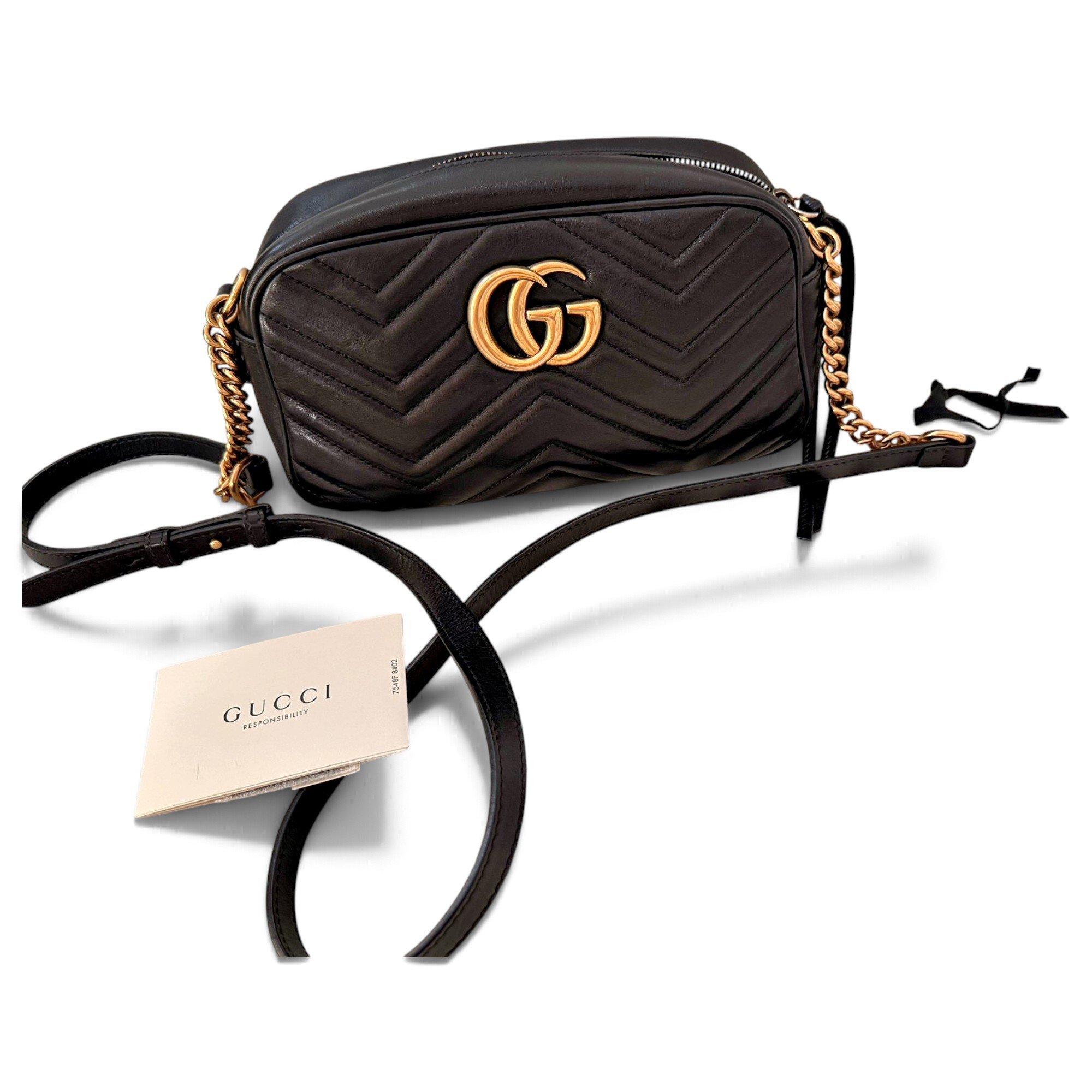 GG Marmont leather crossbody bag