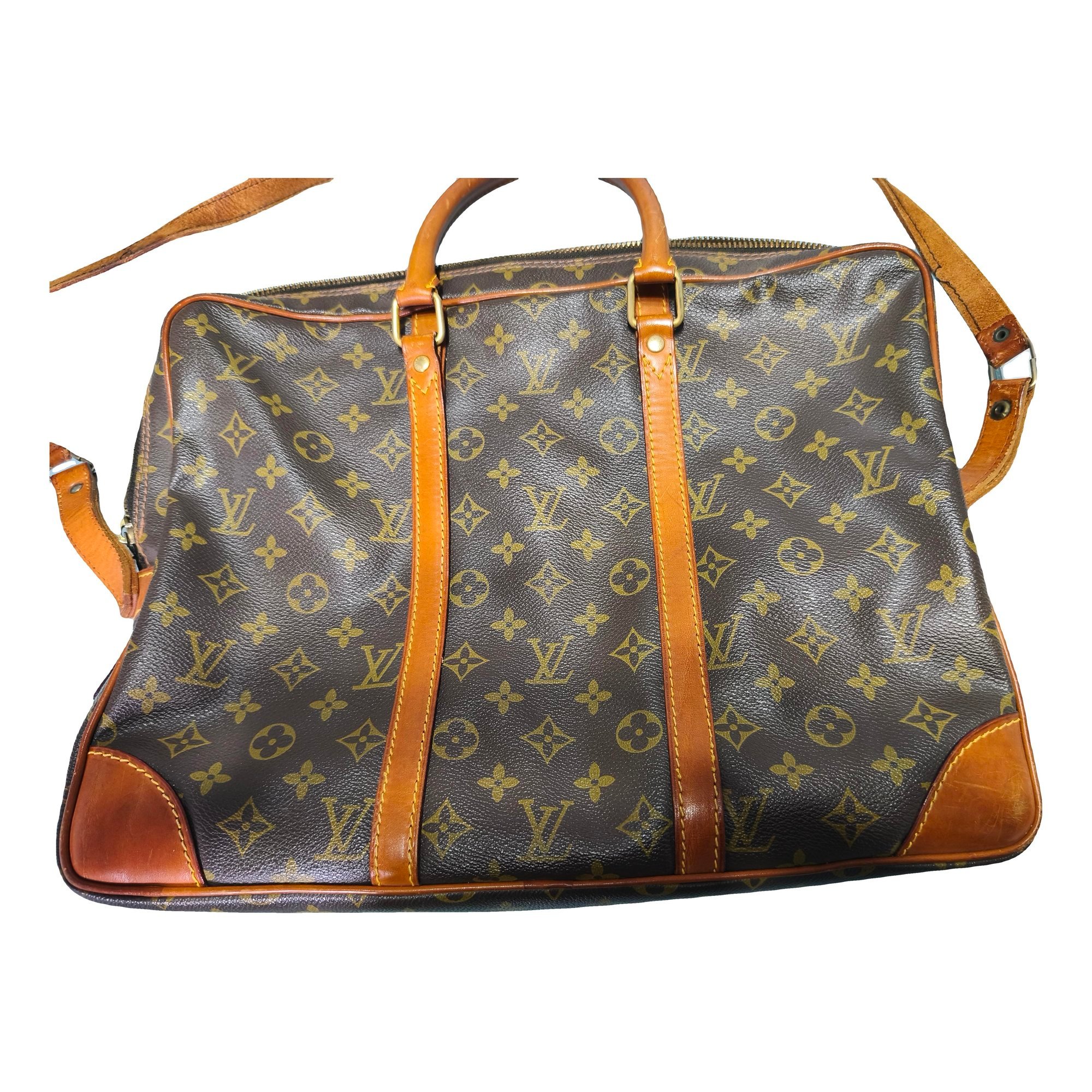 Vandam leather travel bag