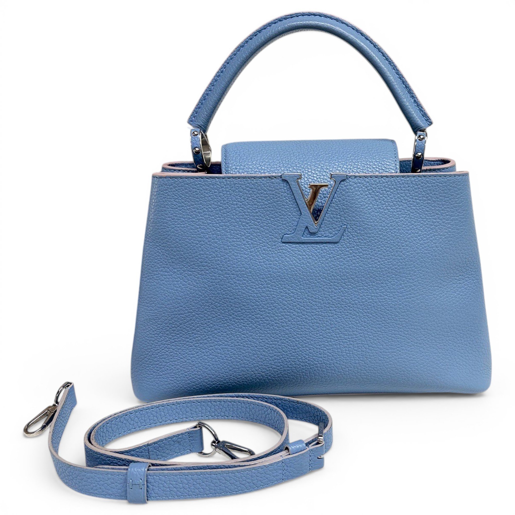 Capucines leather handbag