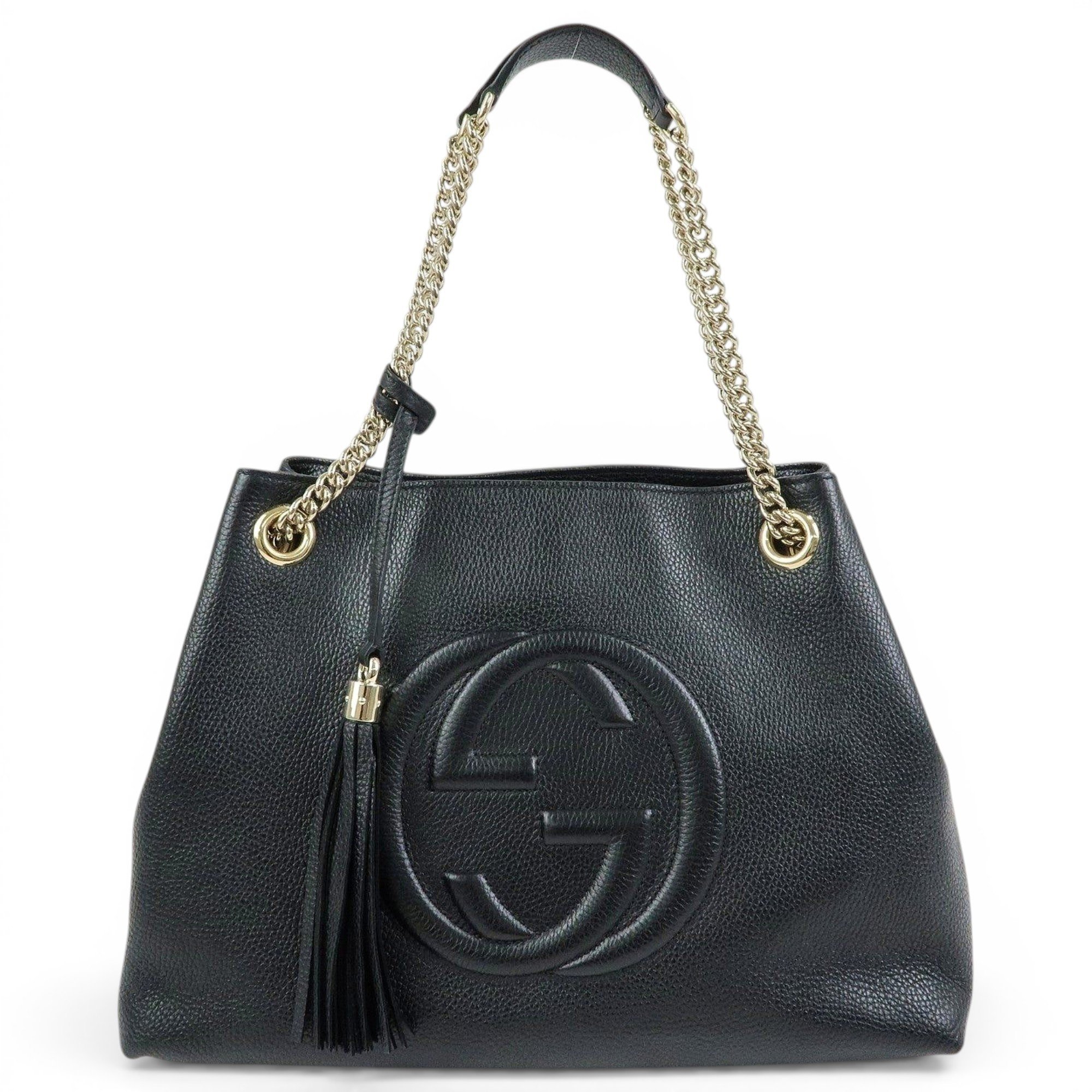Soho pony-style calfskin handbag