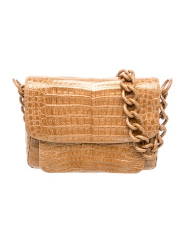 Nancy Gonzalez Crocodile Crossbody Bag