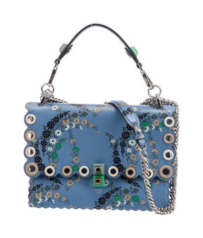 Fendi Leather Kan I Medium