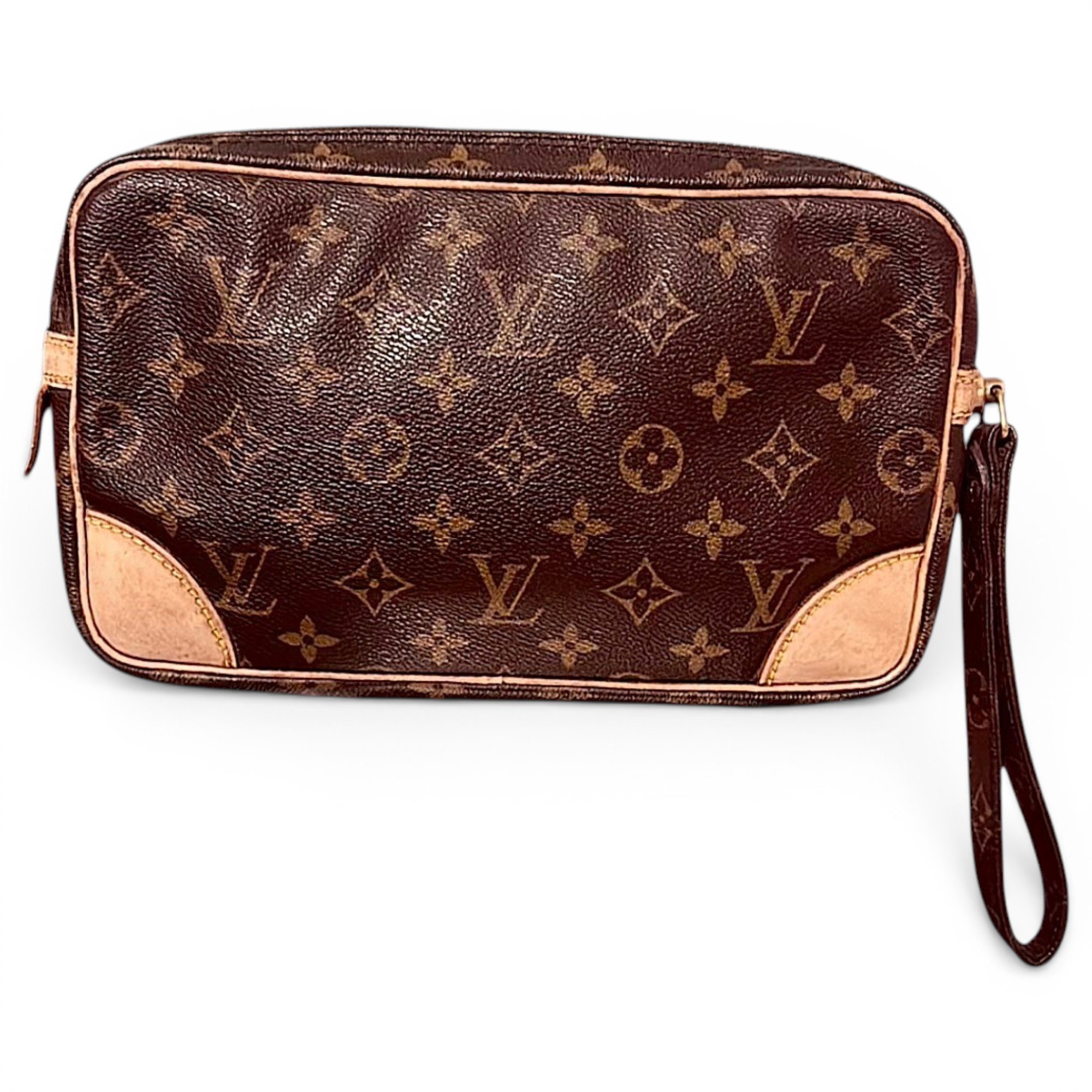 Marly Dragonne leather clutch bag