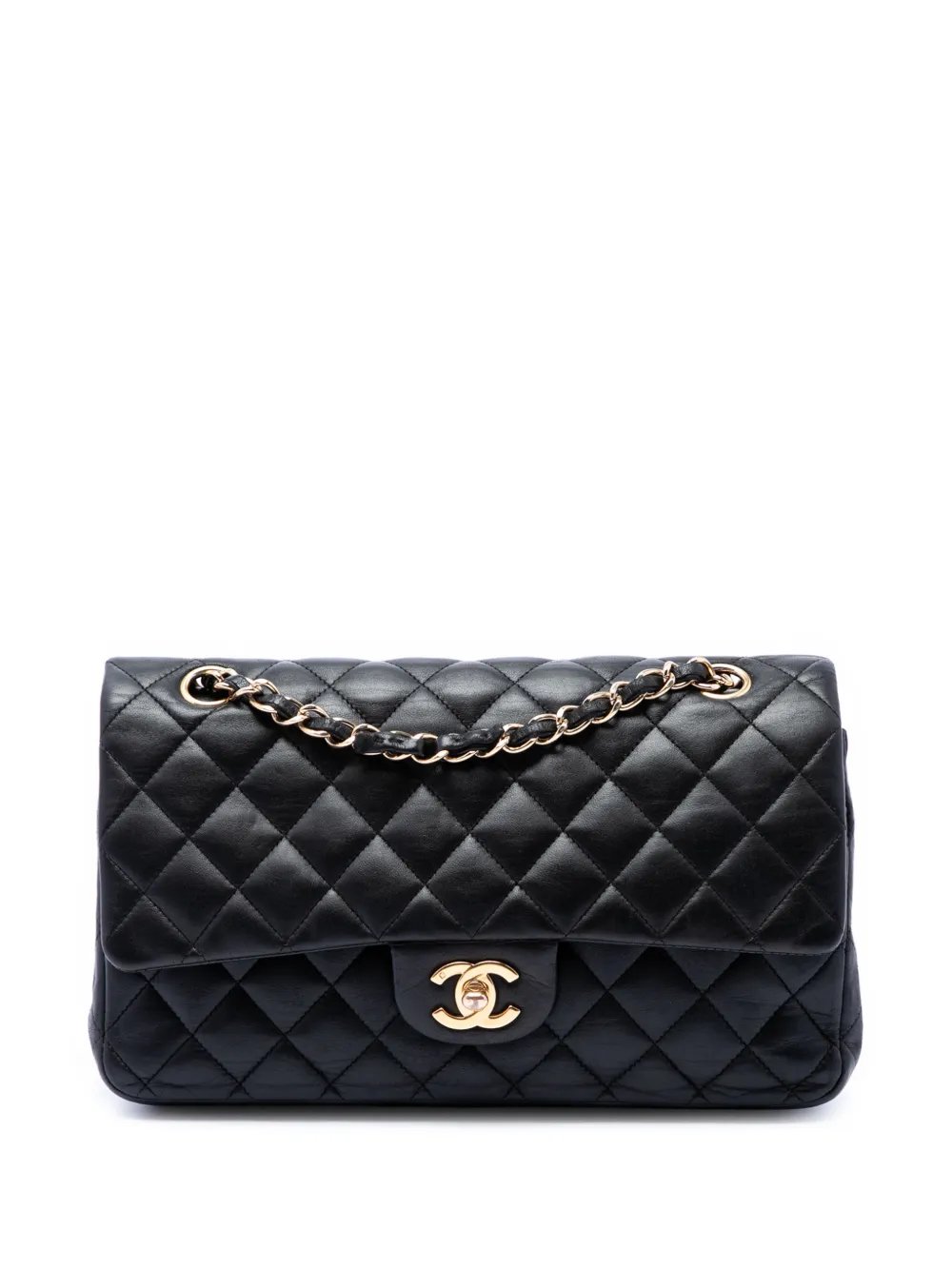 2008-2009 Medium Classic Lambskin Double Flap shoulder bag