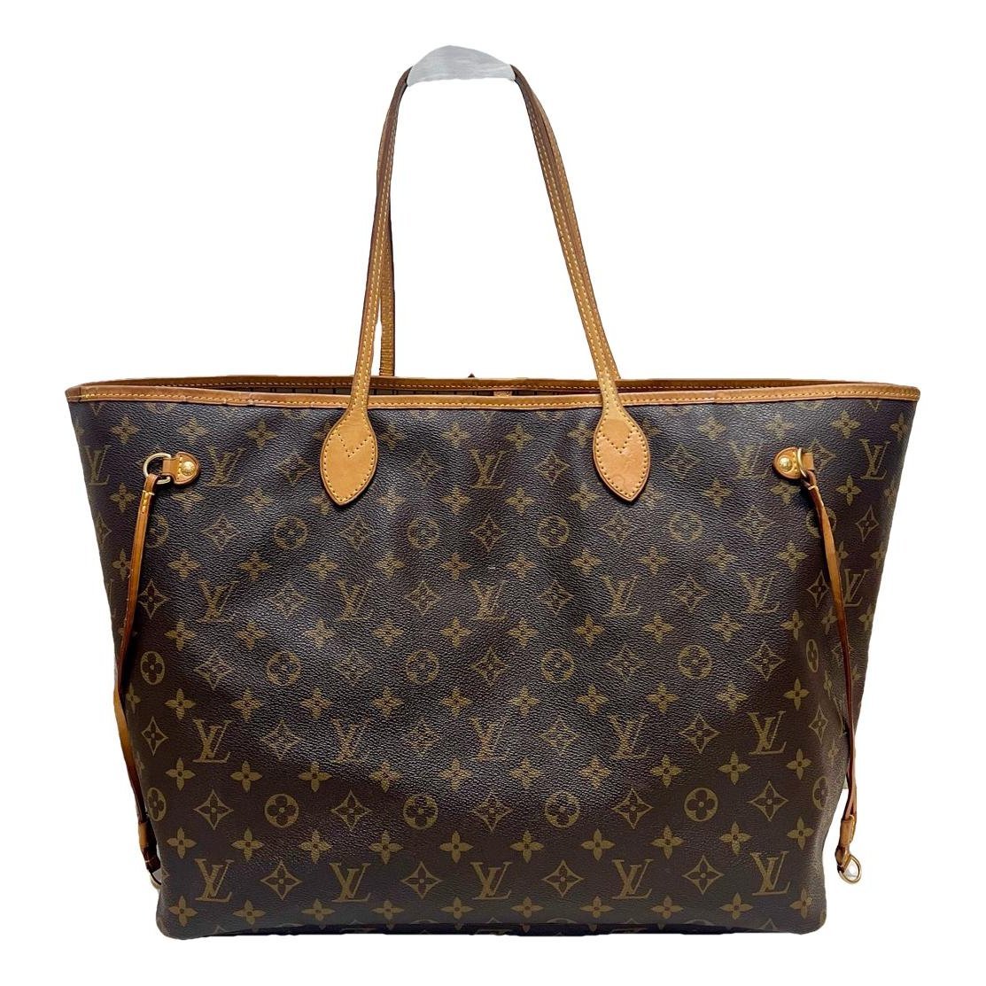 Neverfull leather tote