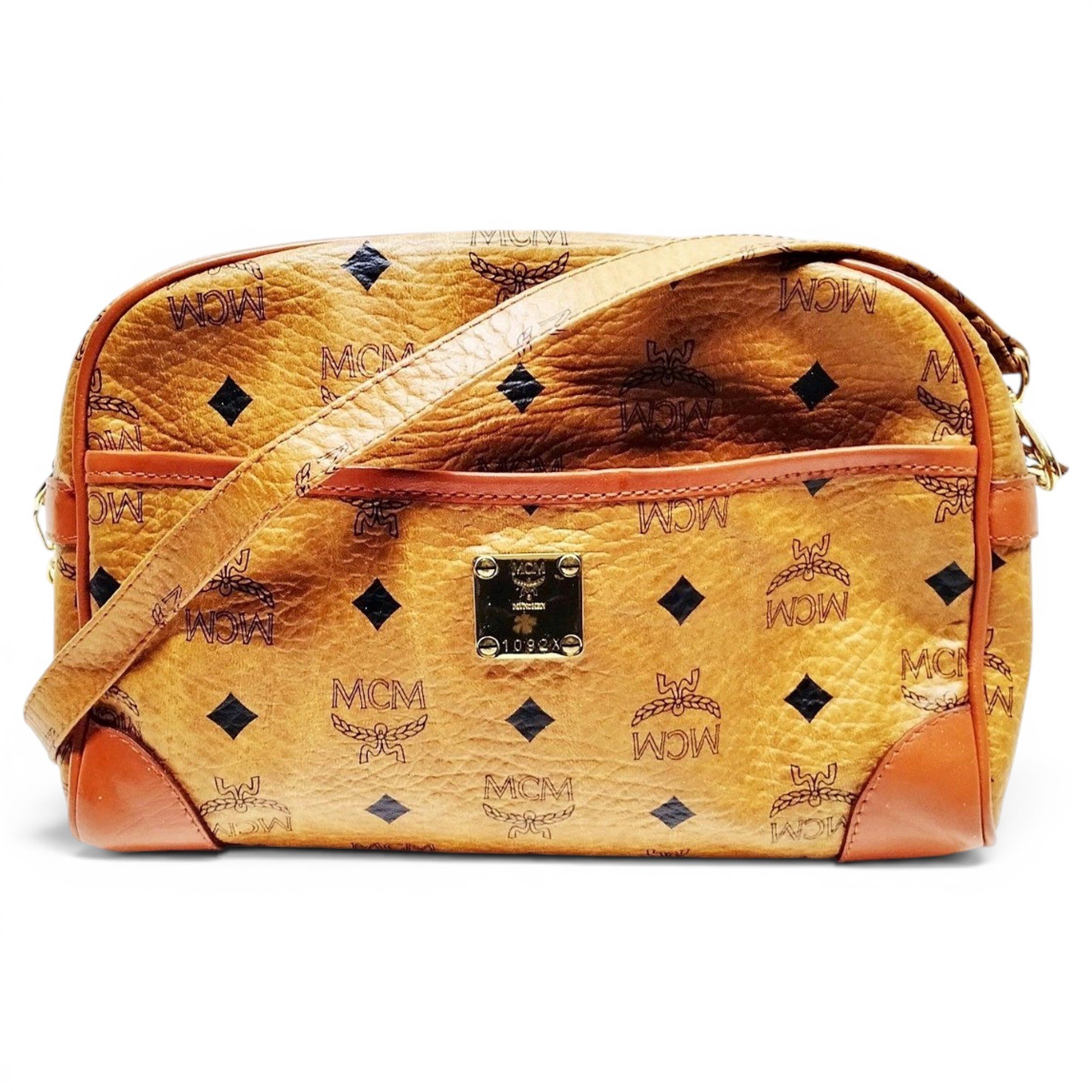 Leather crossbody bag