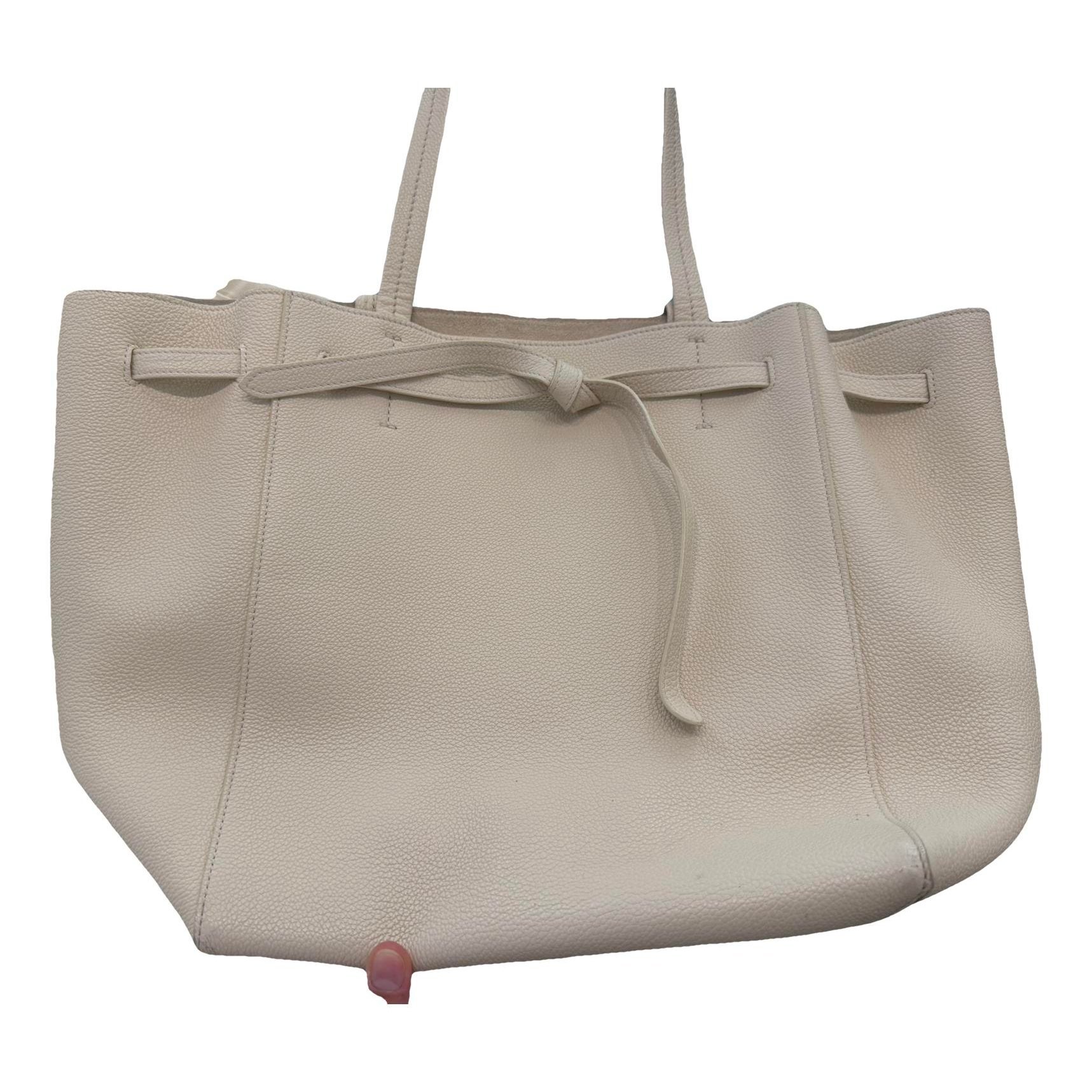 Cabas Phantom leather handbag