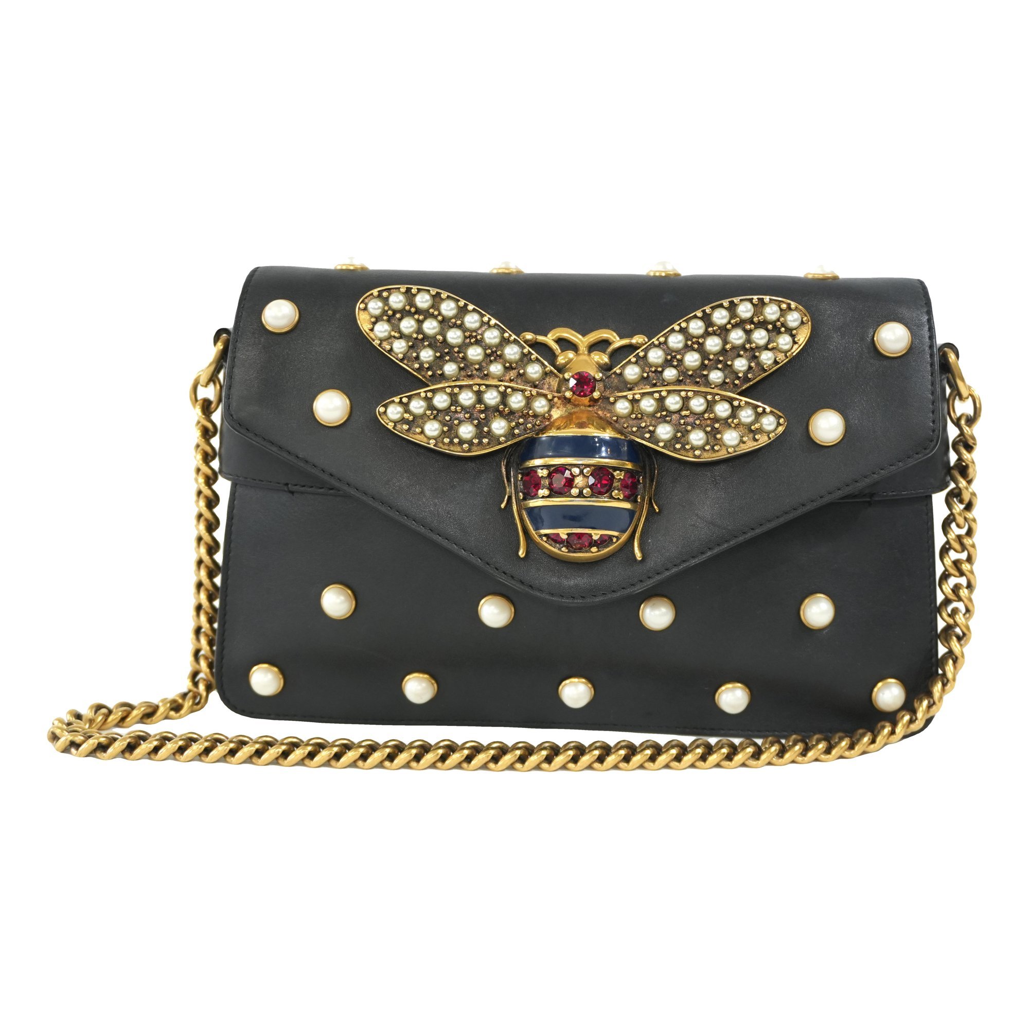 Leather handbag