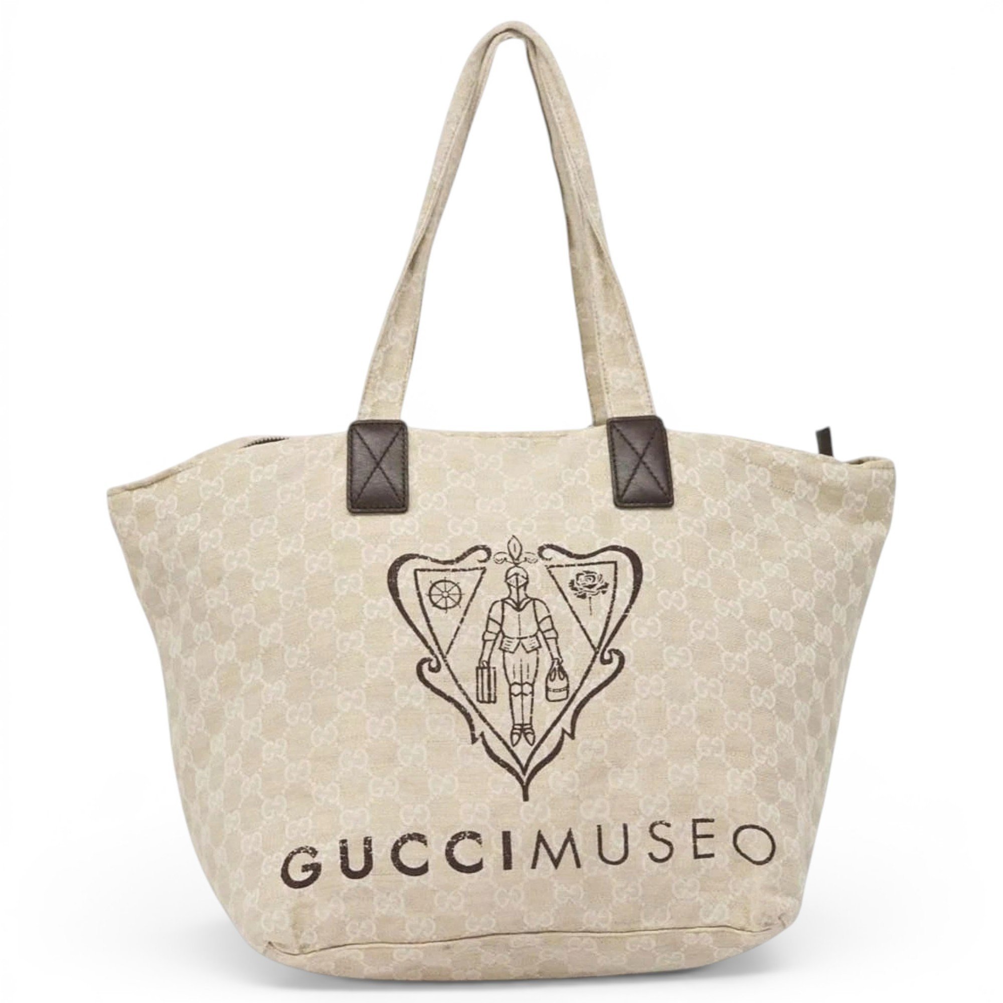 Leather tote