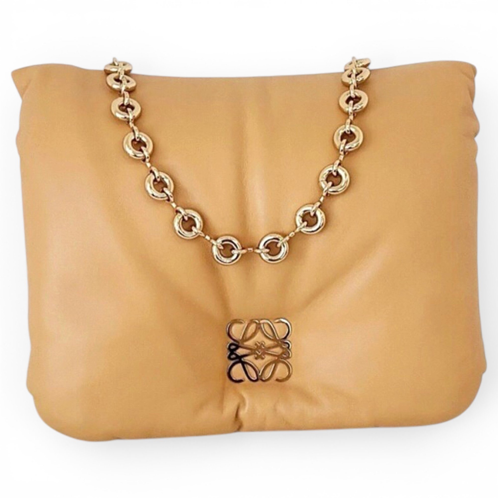 Goya Puffer leather handbag