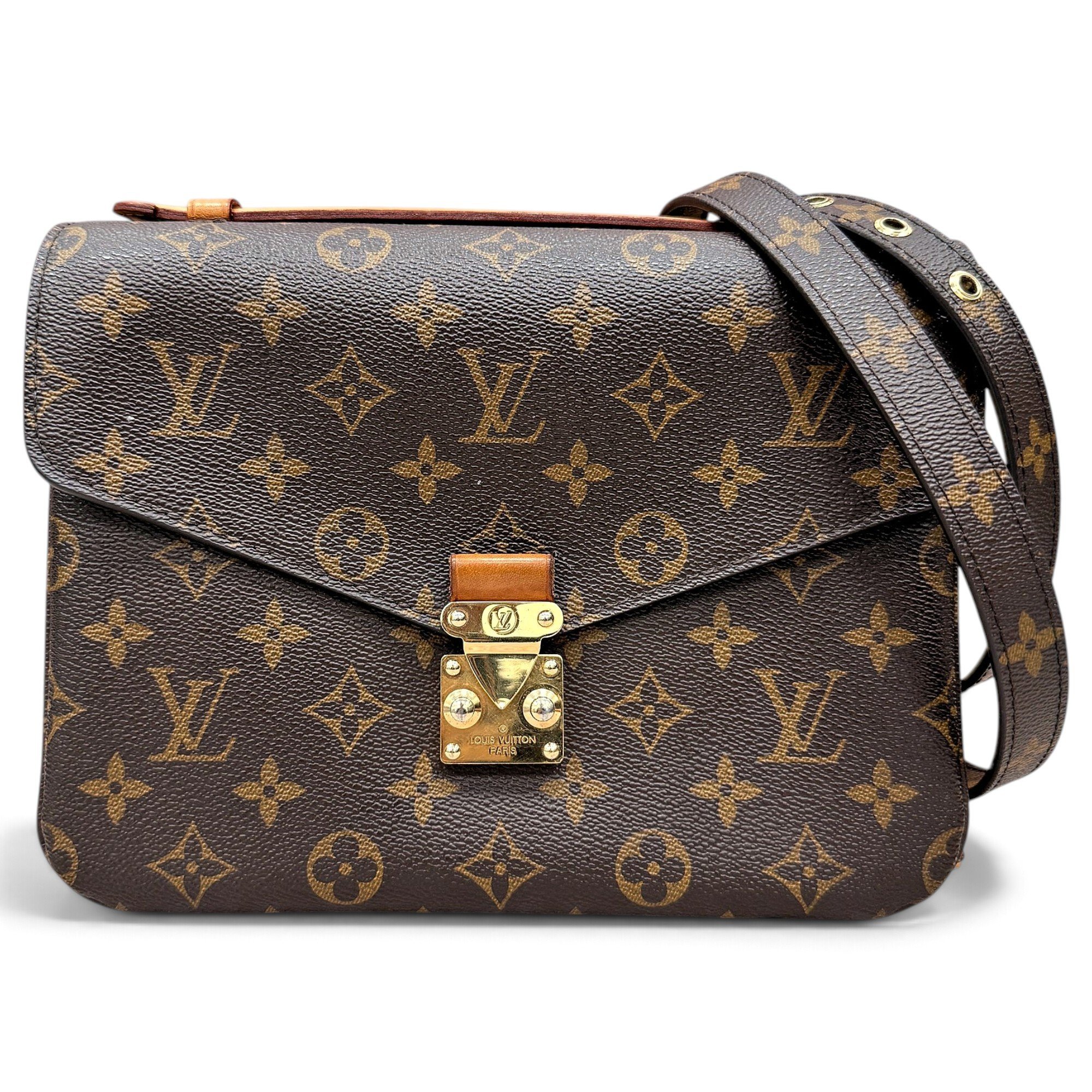 Metis leather handbag