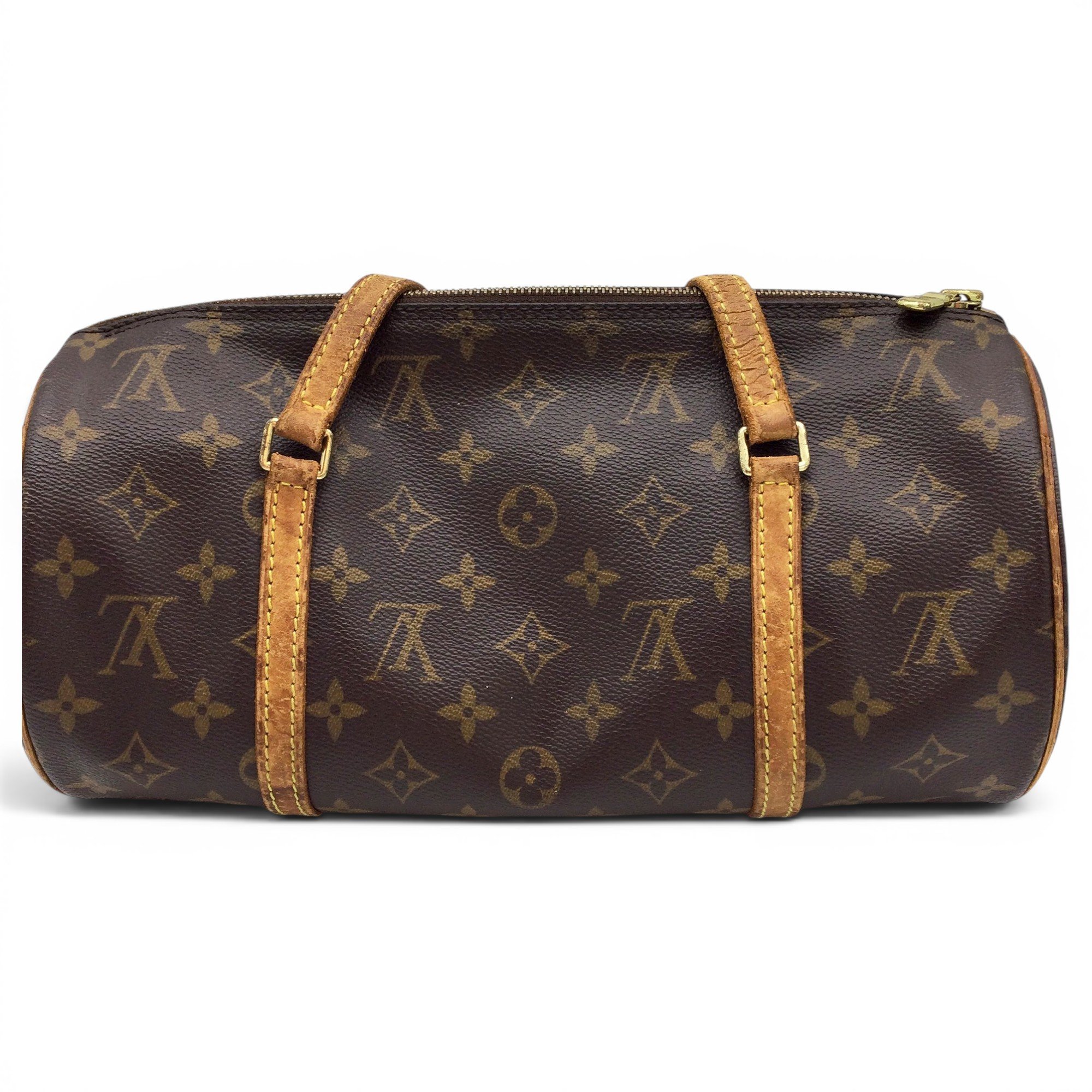Papillon leather handbag