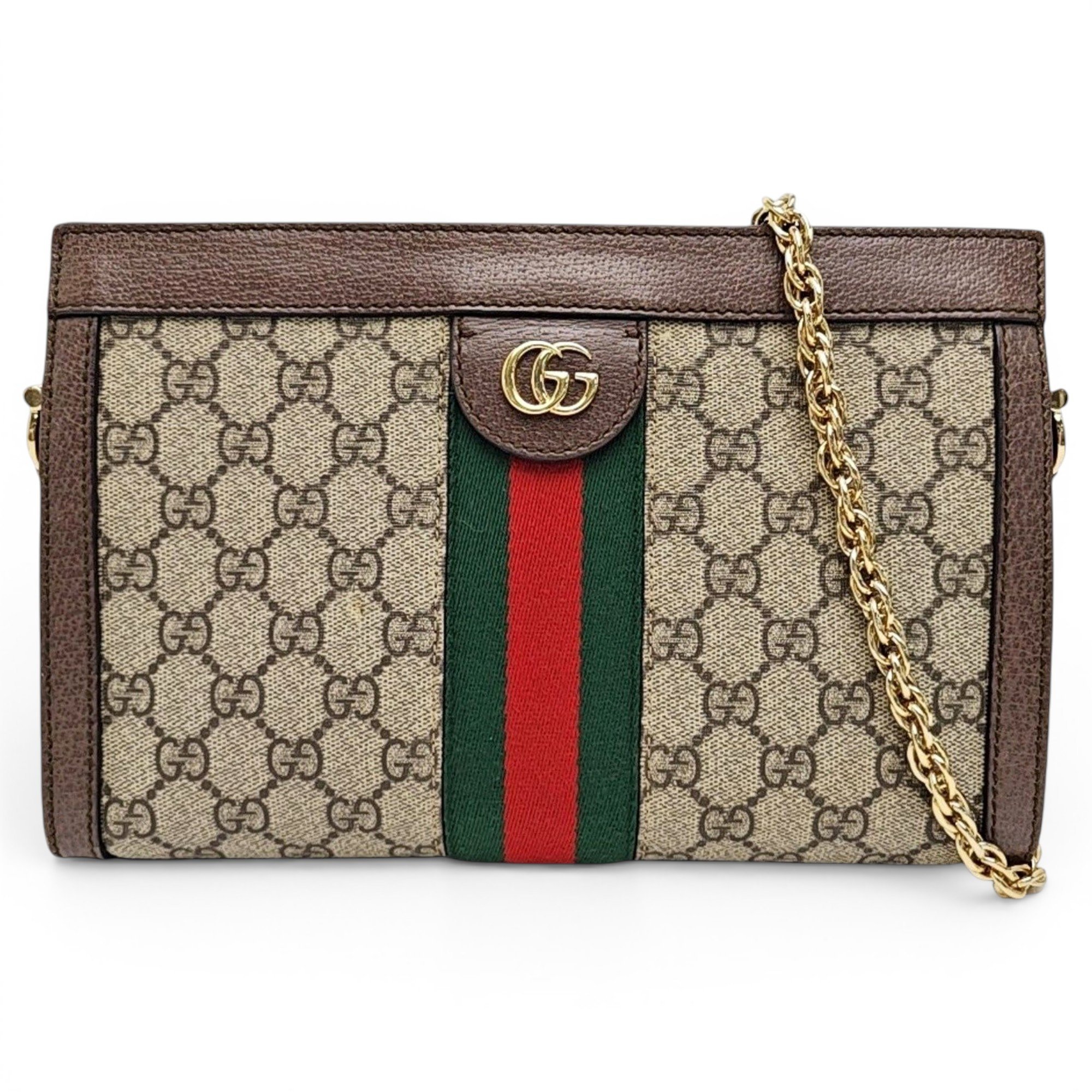 Ophidia leather handbag