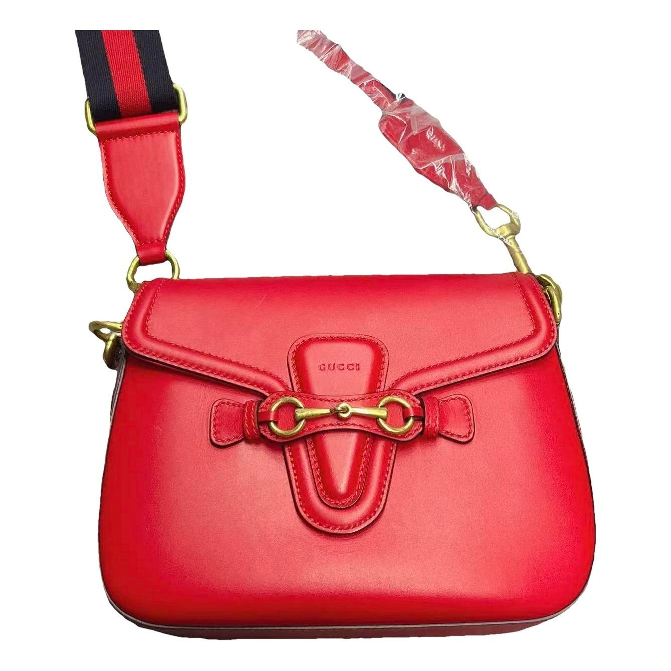 Lady Web leather handbag