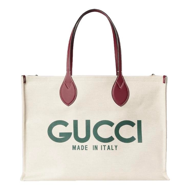 Ophidia Shopping leather tote