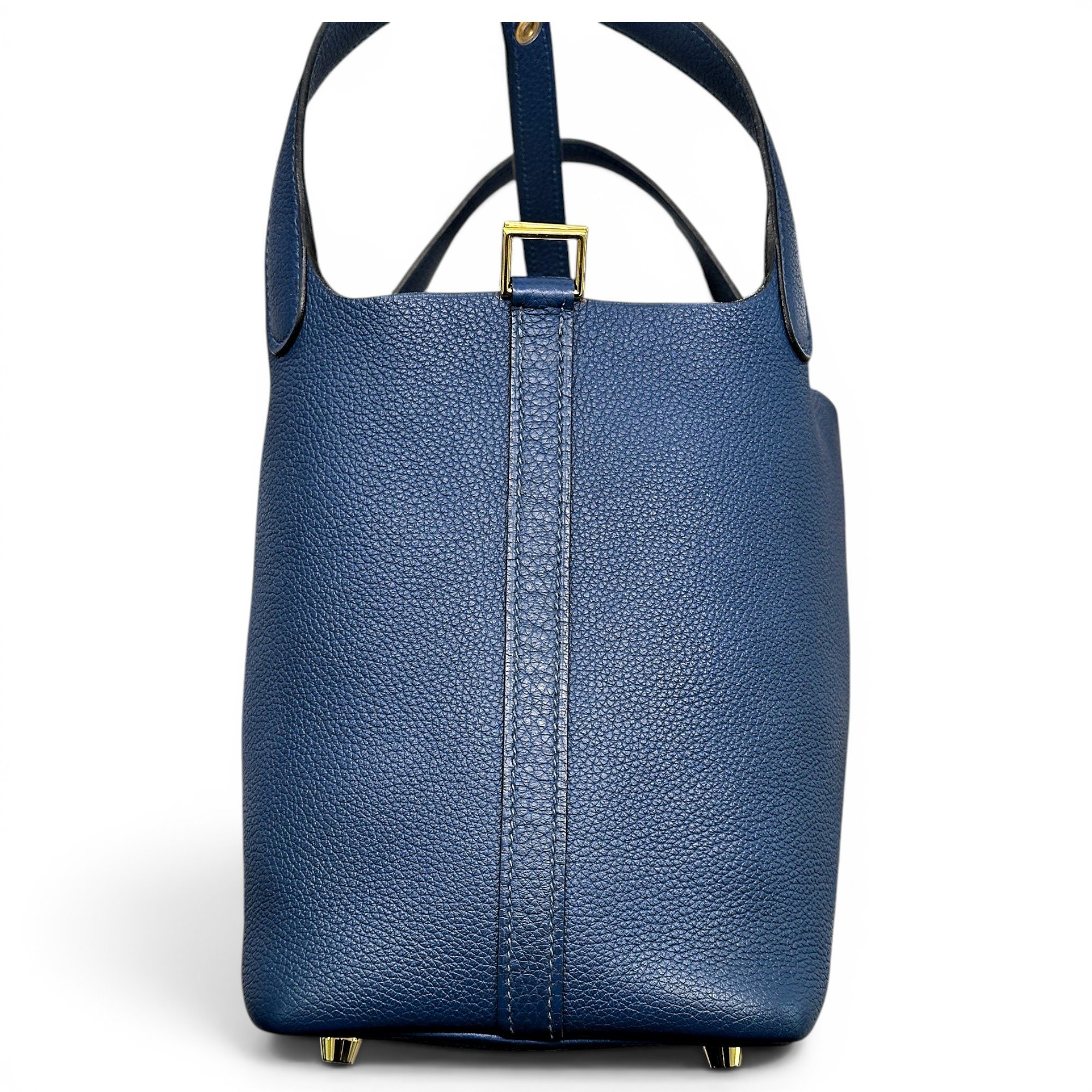 Picotin leather handbag