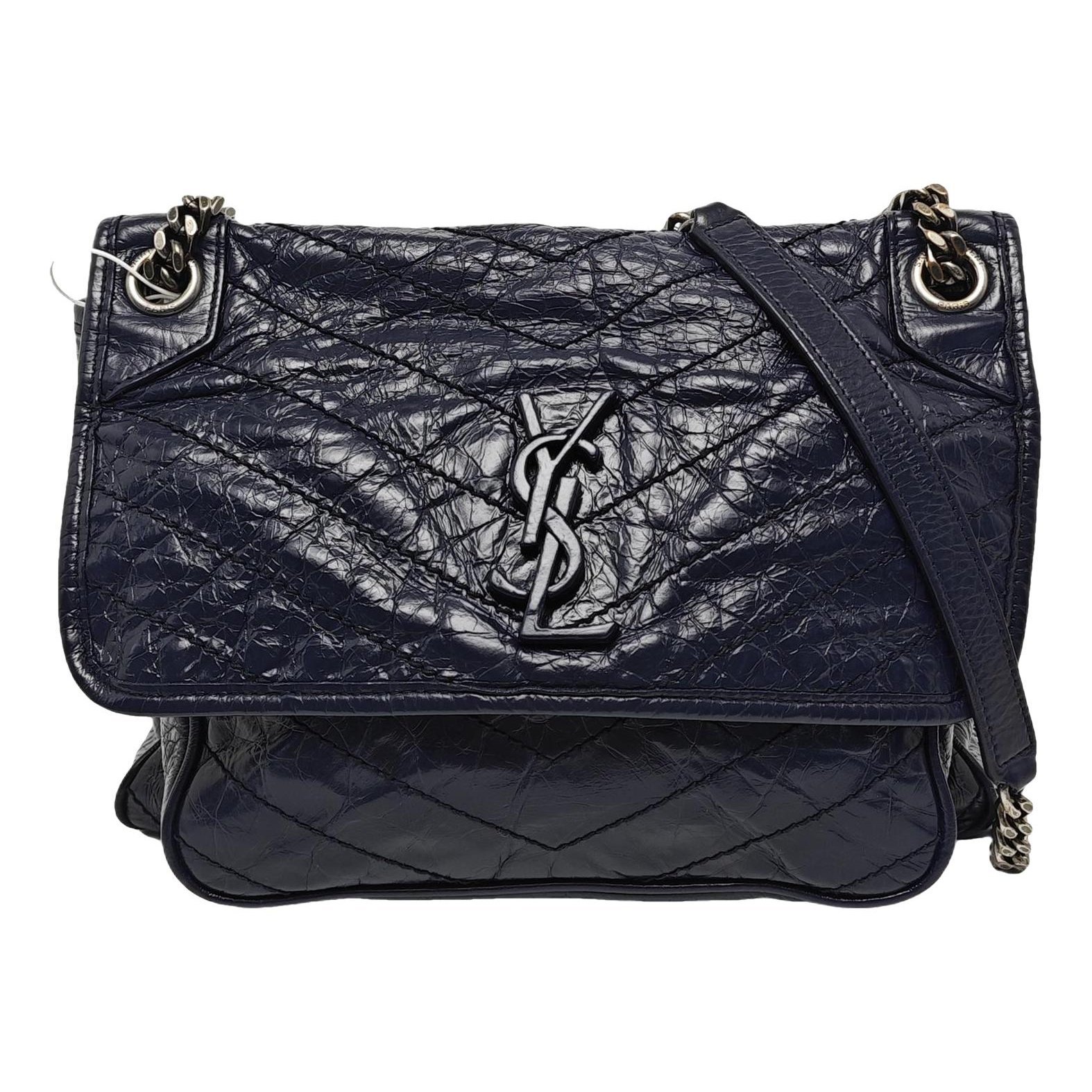Niki leather crossbody bag