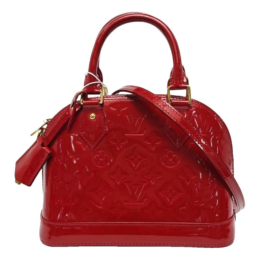 Alma BB patent leather handbag