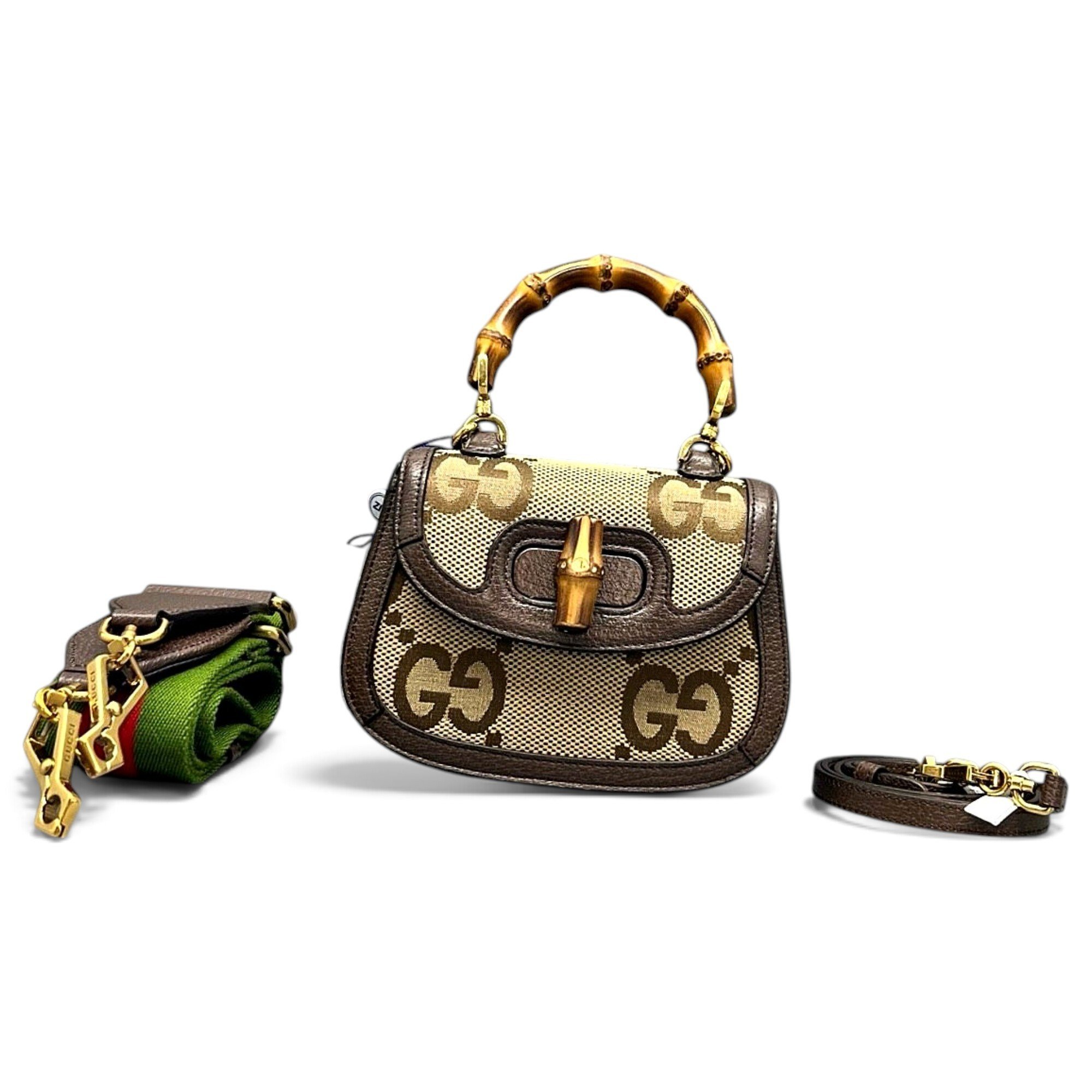 Convertible Bamboo Top Handle cloth handbag