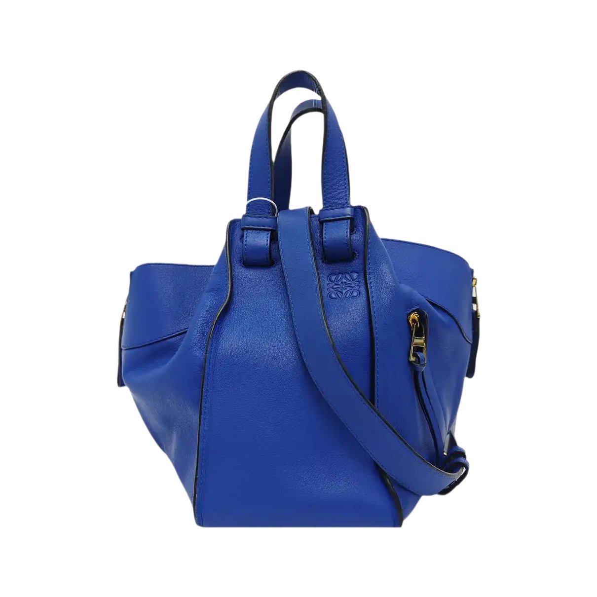 Hammock leather handbag