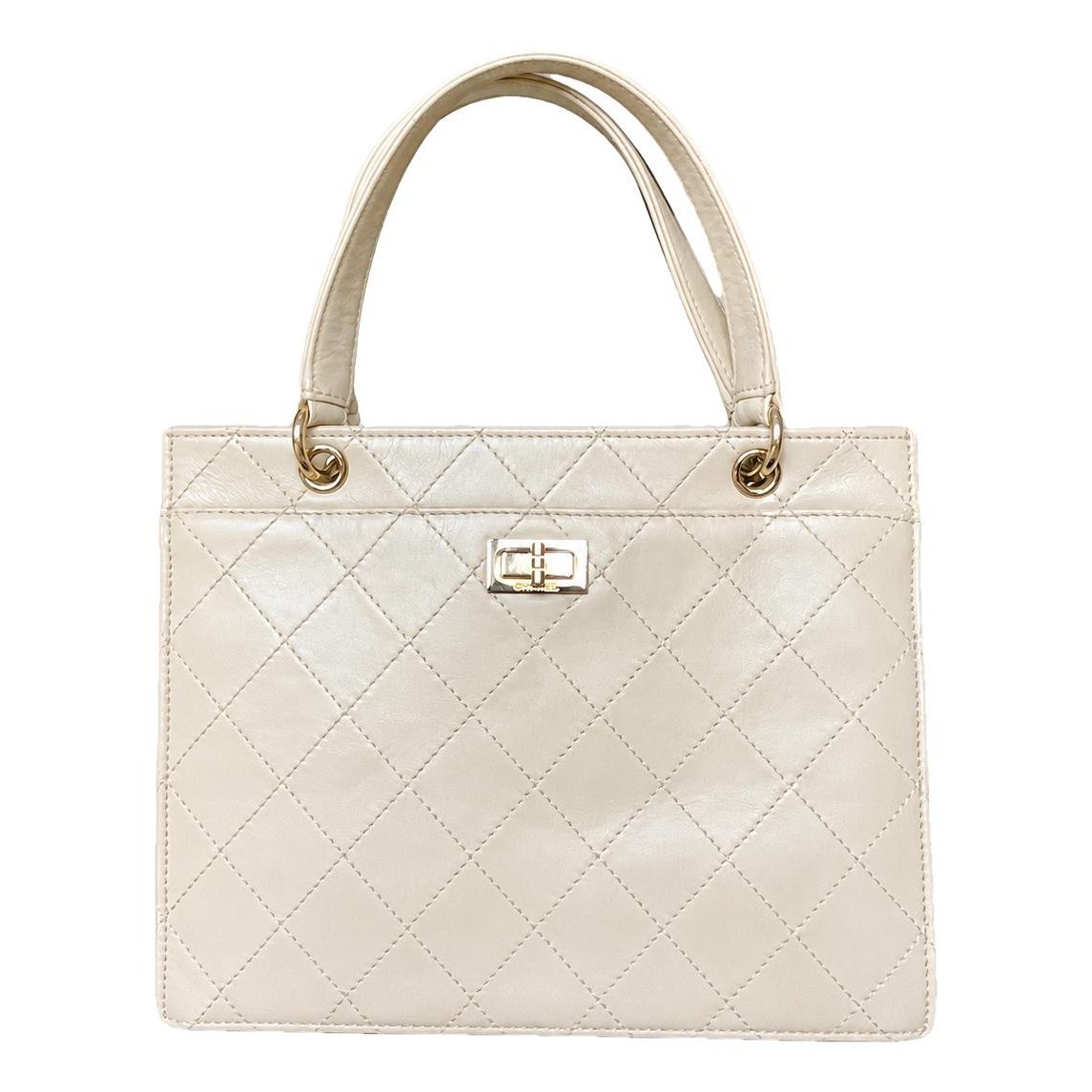 Leather tote