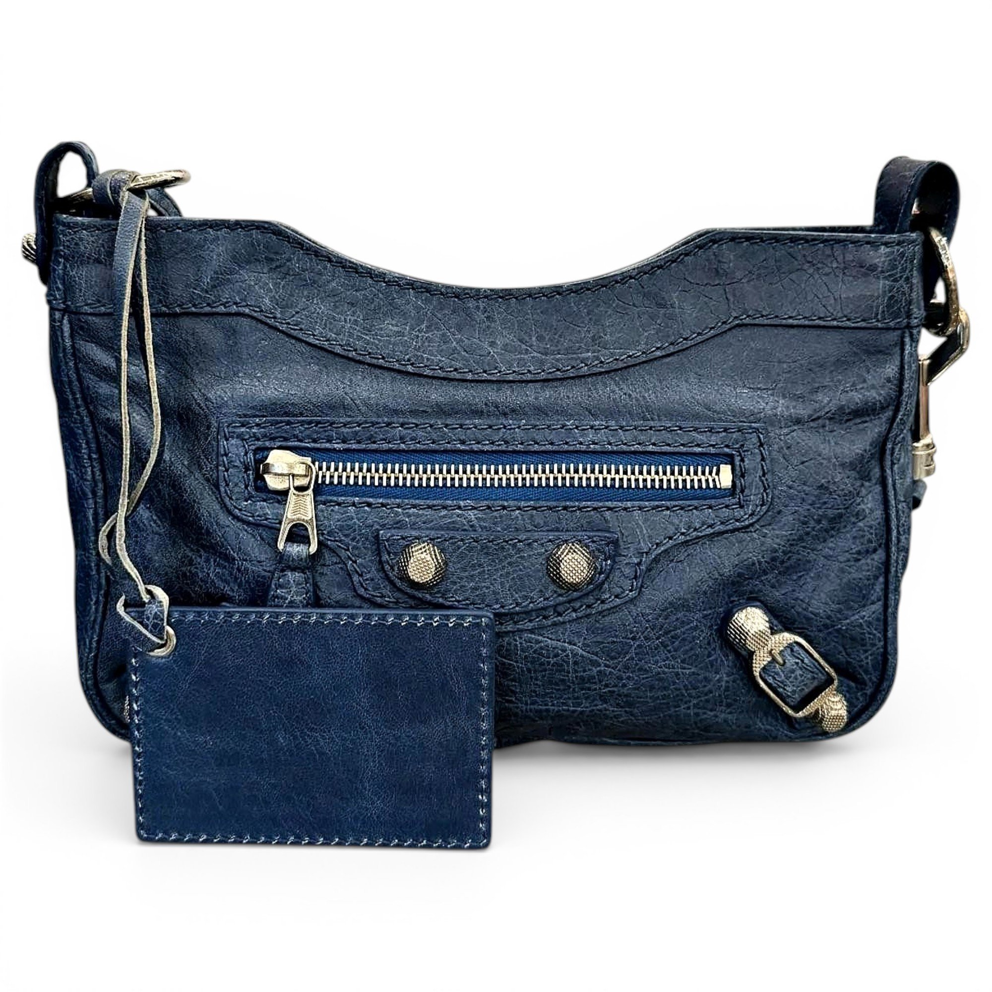 Leather crossbody bag