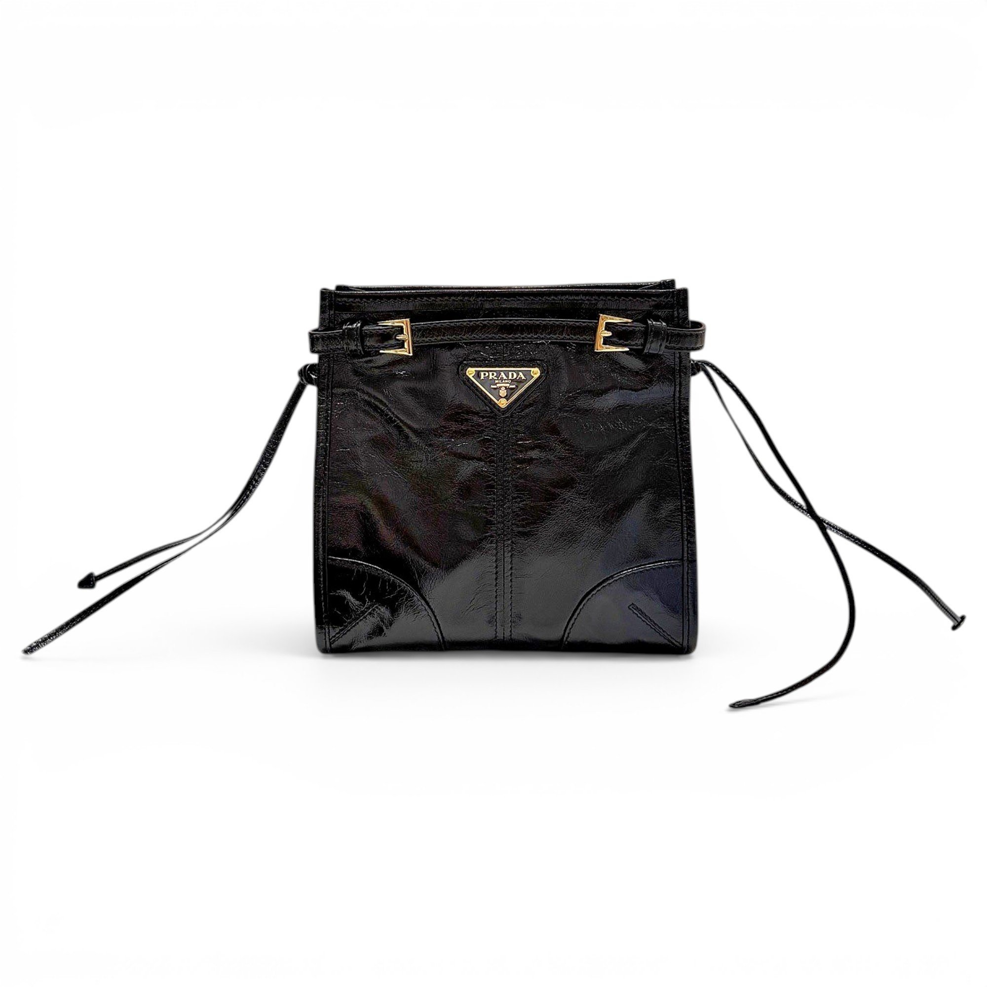 Prada Bonnie leather handbag