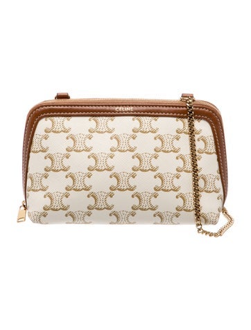 Triomphe Clutch on Chain 2023