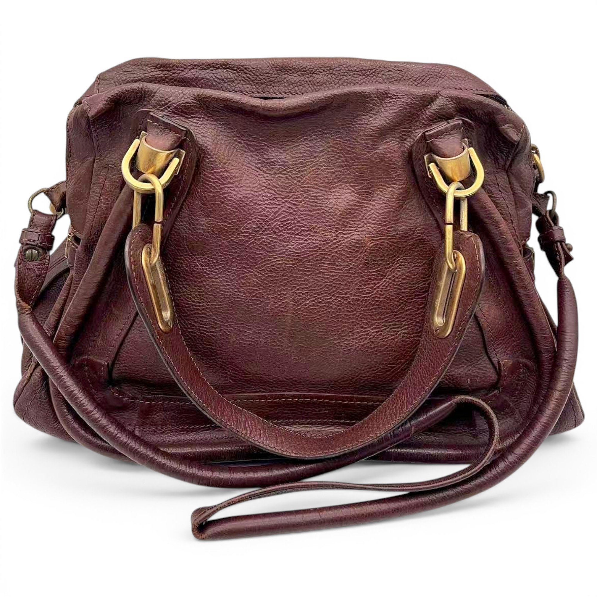 Vinyl handbag