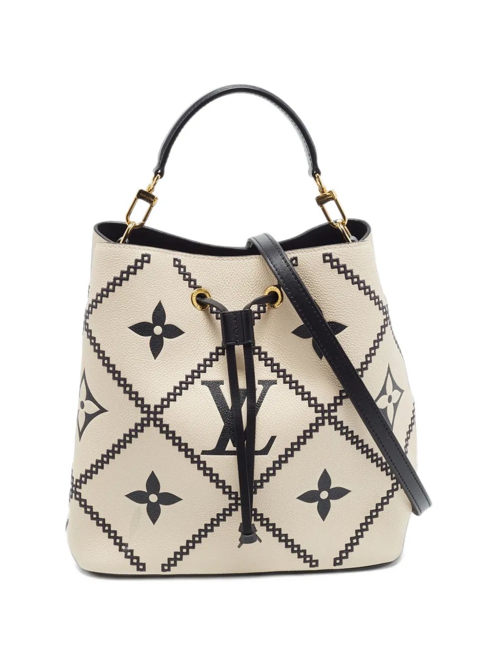 Louis Vuitton MM NeoNoé Monogram Empreinte Broderies bucket bag