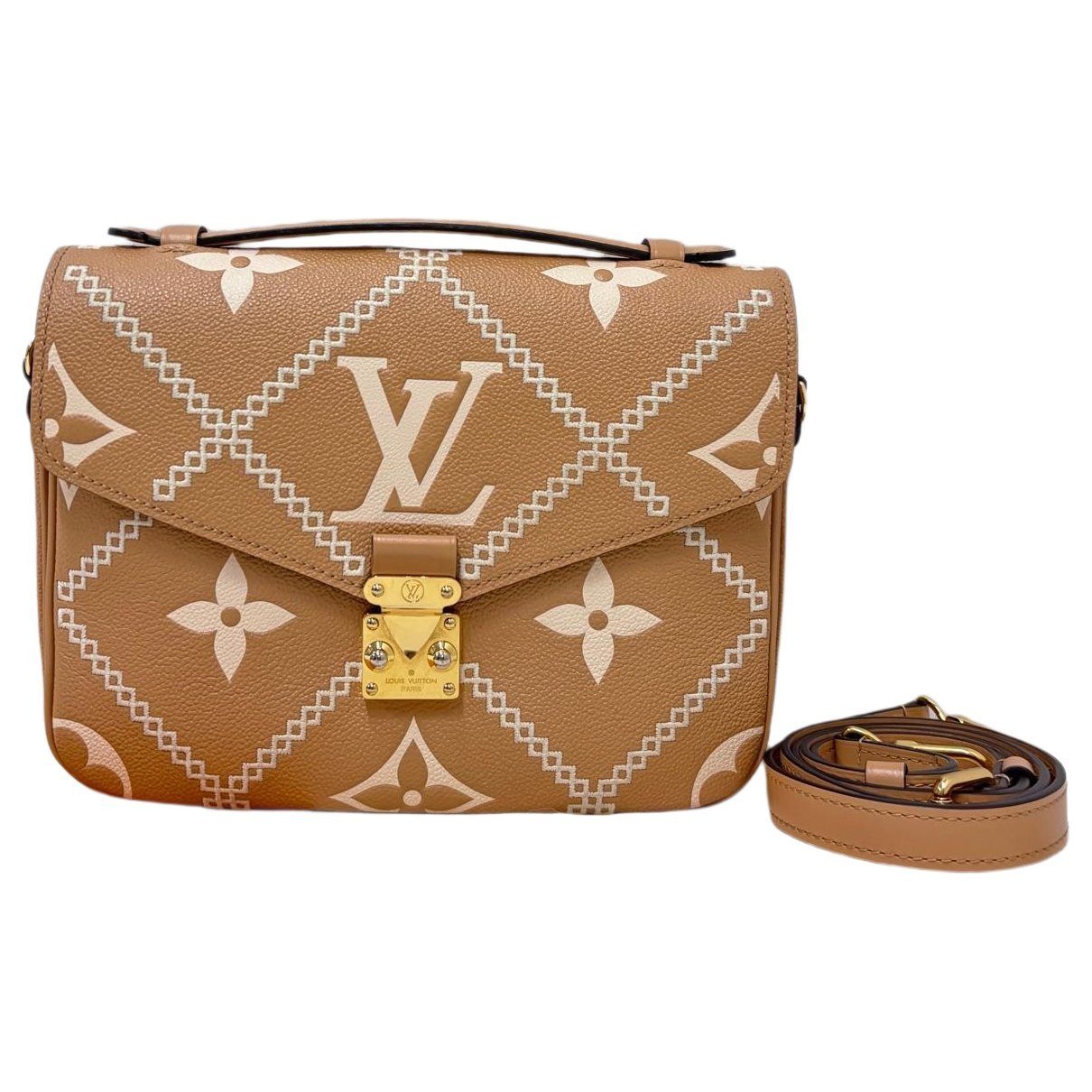 Metis leather handbag