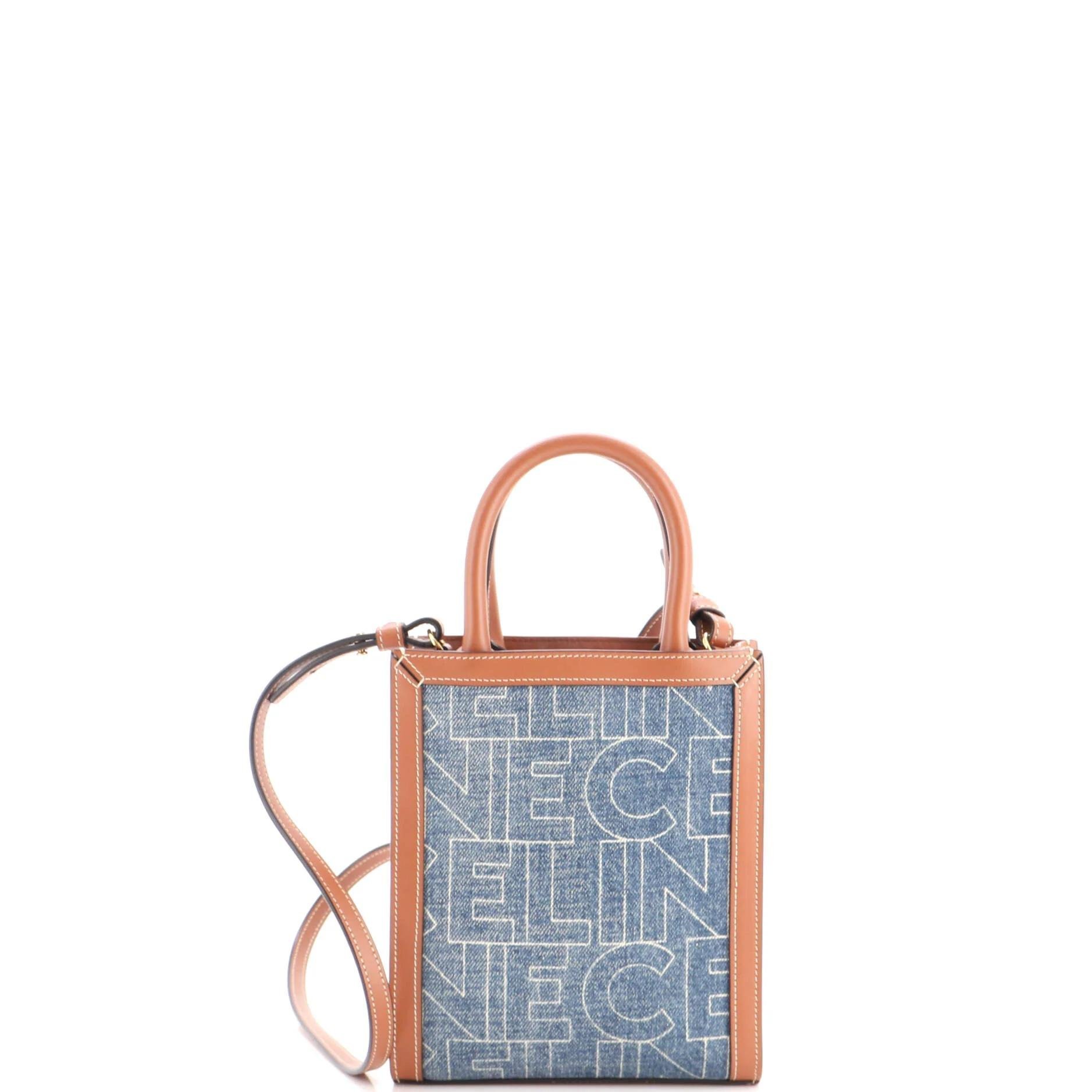 Leather tote