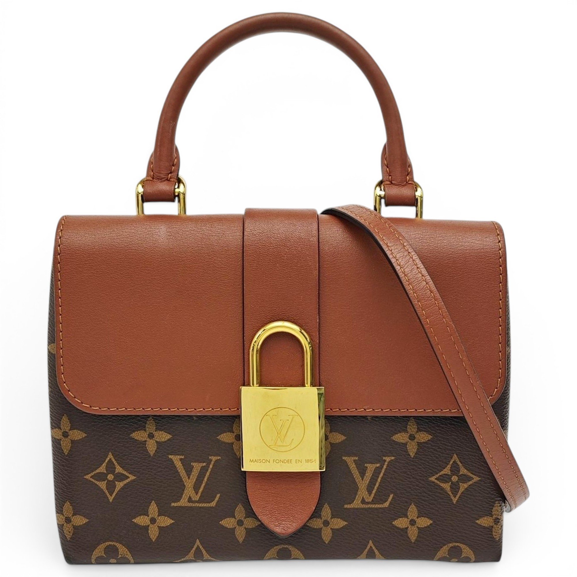 Locky BB leather handbag