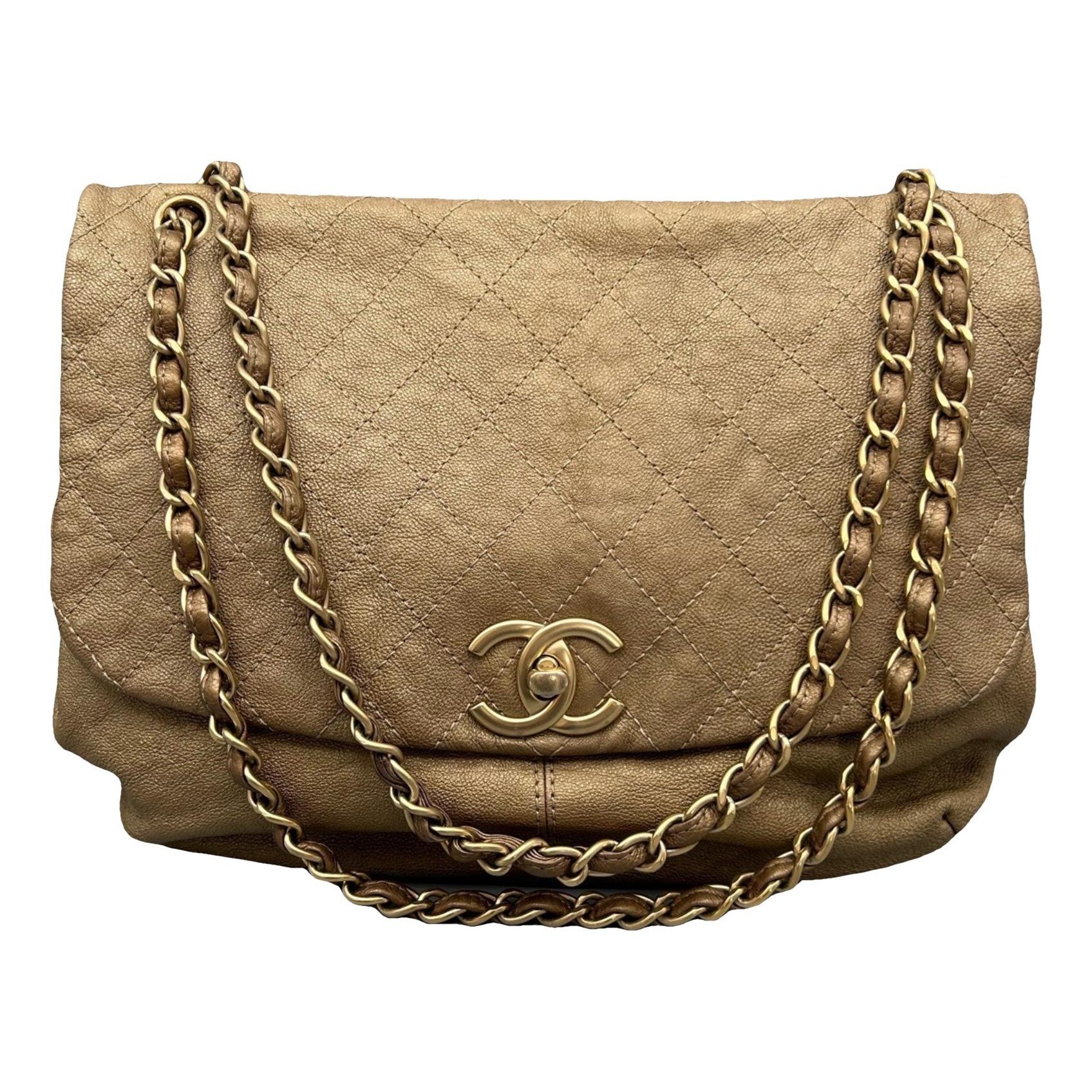 Coco Luxe leather handbag