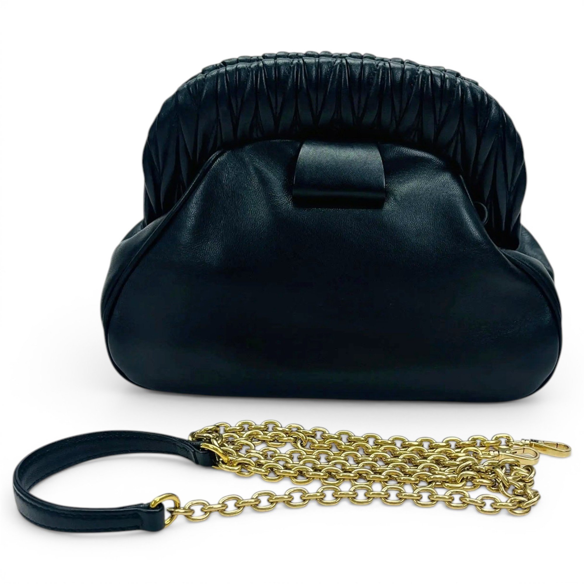 Leather crossbody bag
