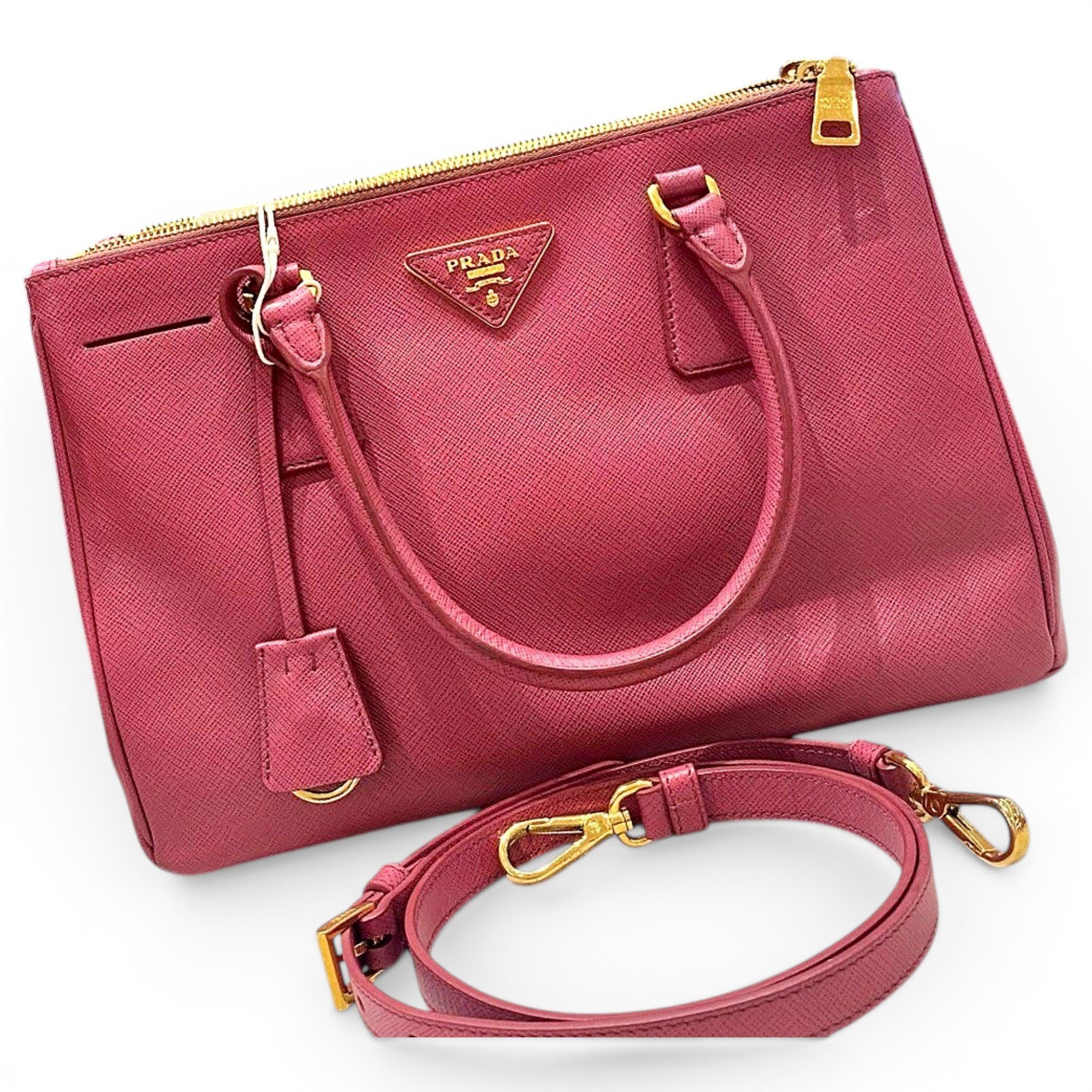 Galleria leather handbag