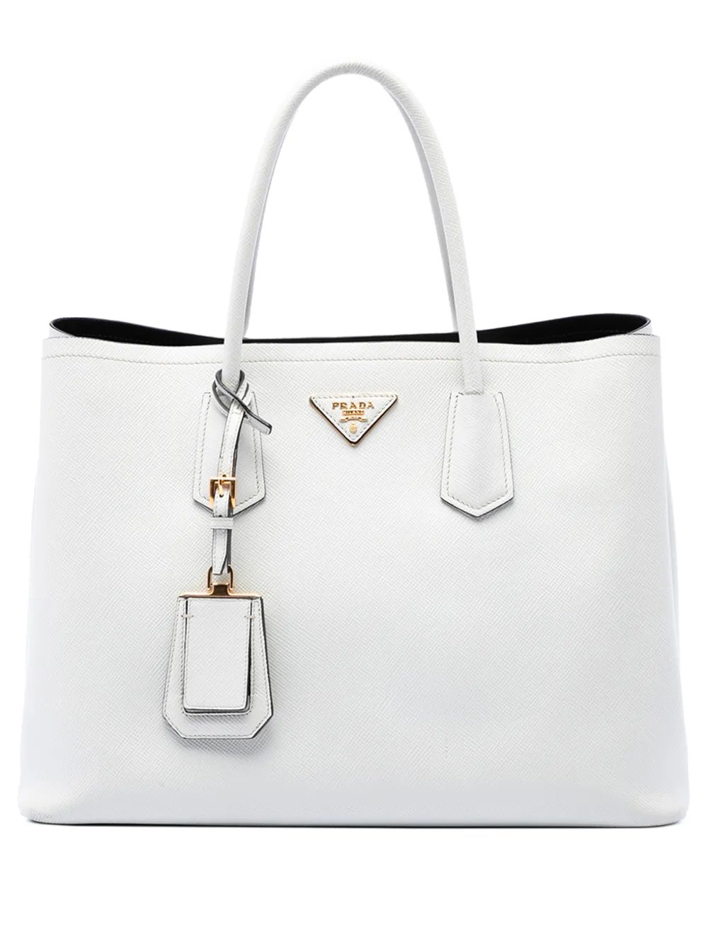 2010-2026 Medium Saffiano Cuir Double satchel