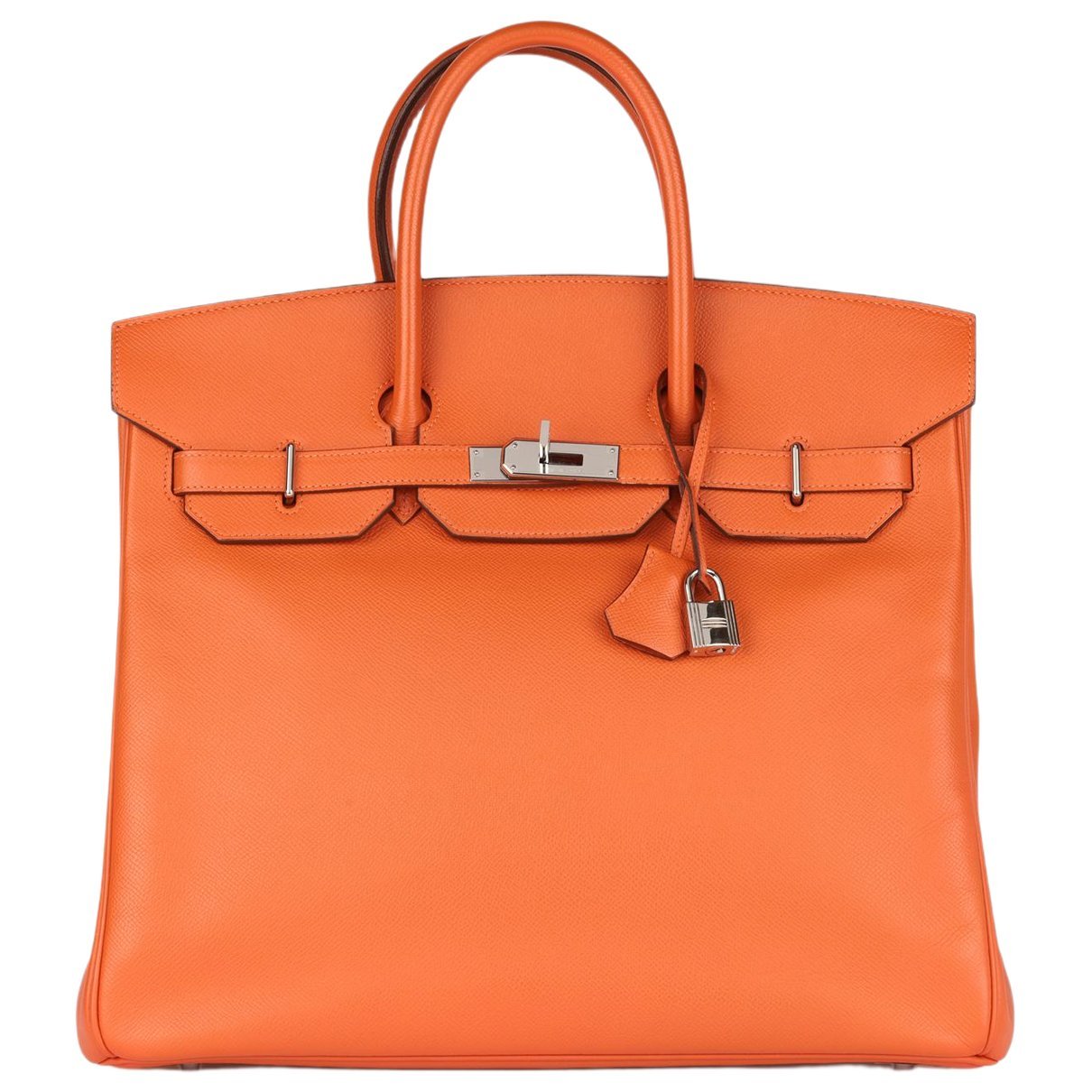 Leather tote