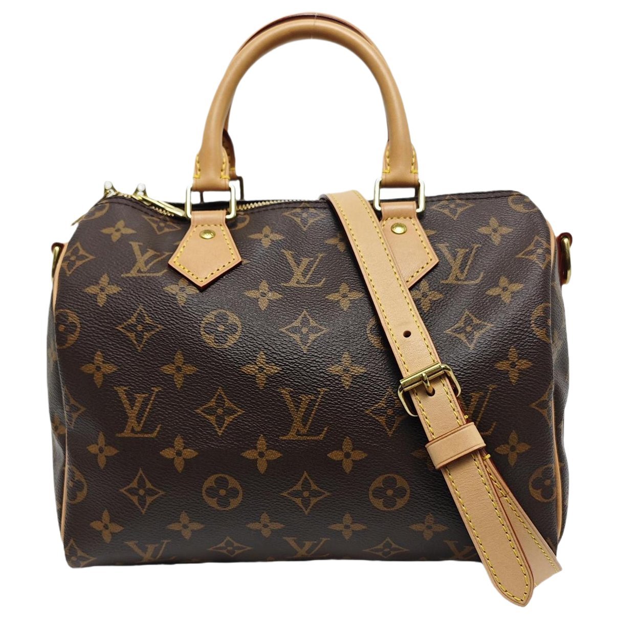 Nano Speedy / Mini HL leather handbag