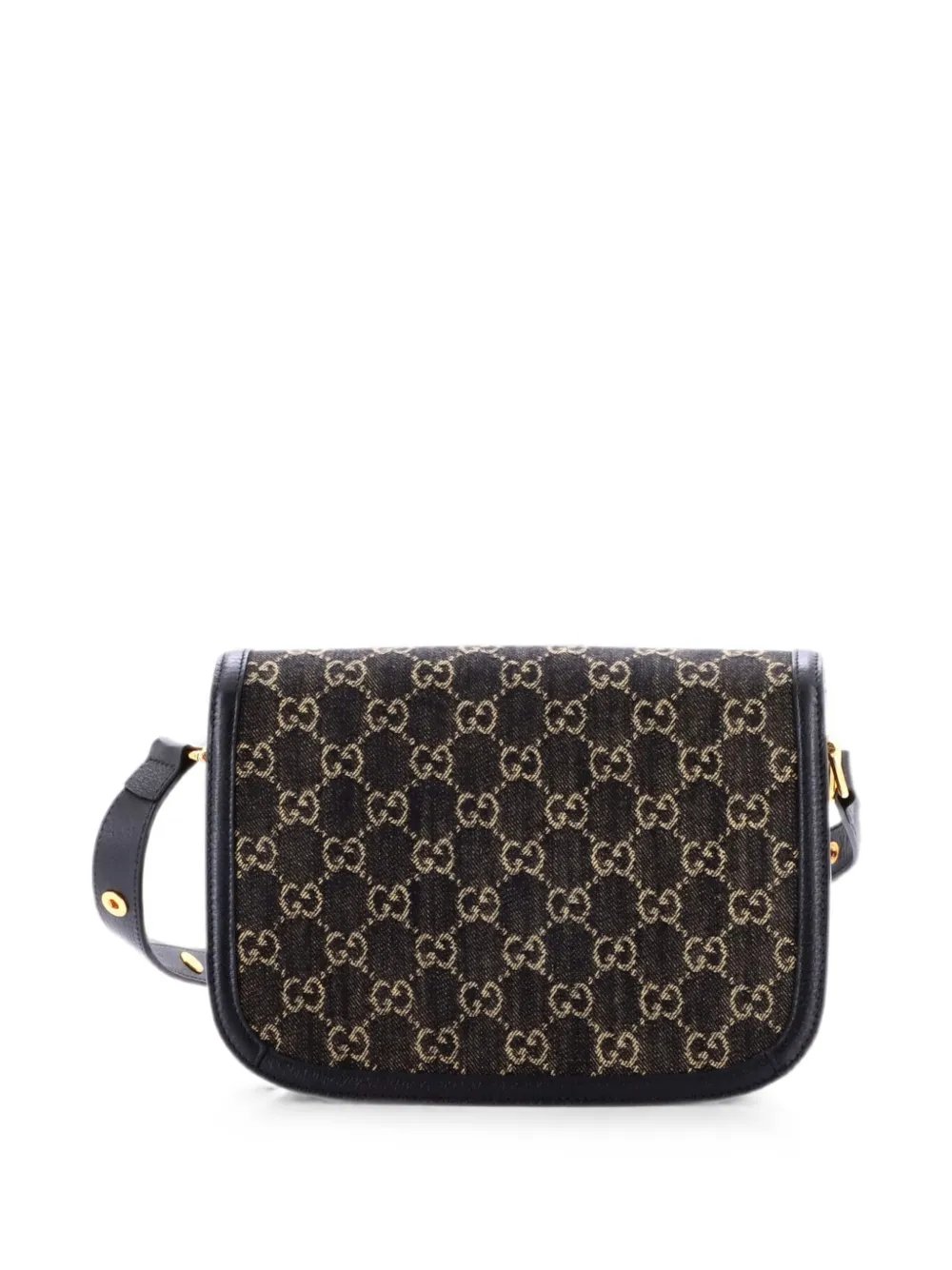 Horsebit 1955 GG Denim Small shoulder bag