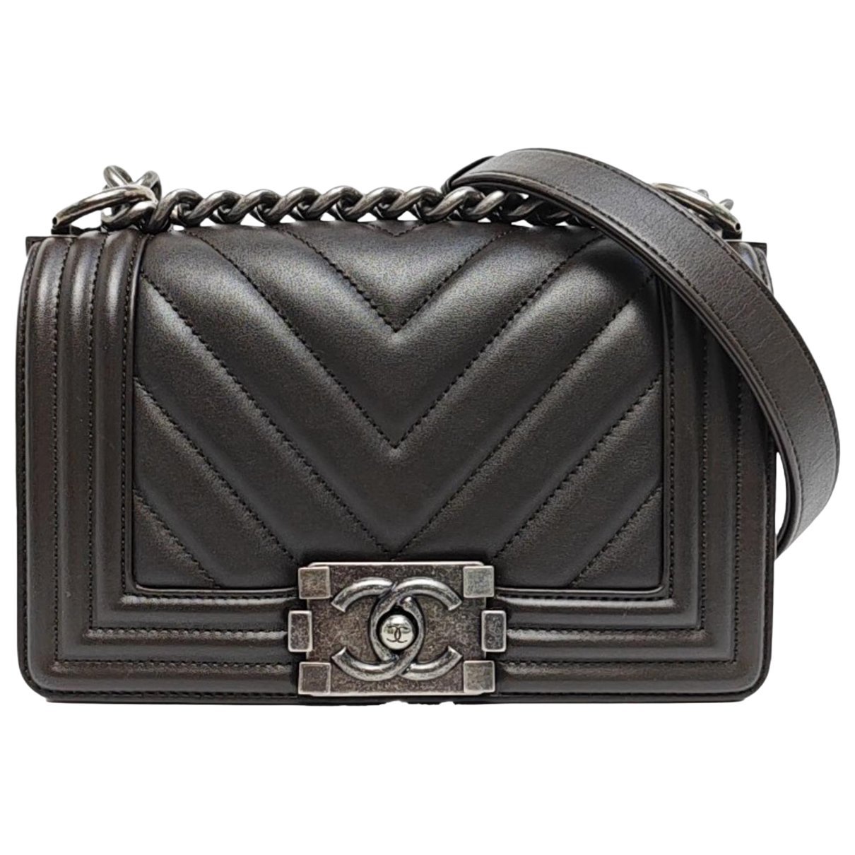 Leather crossbody bag