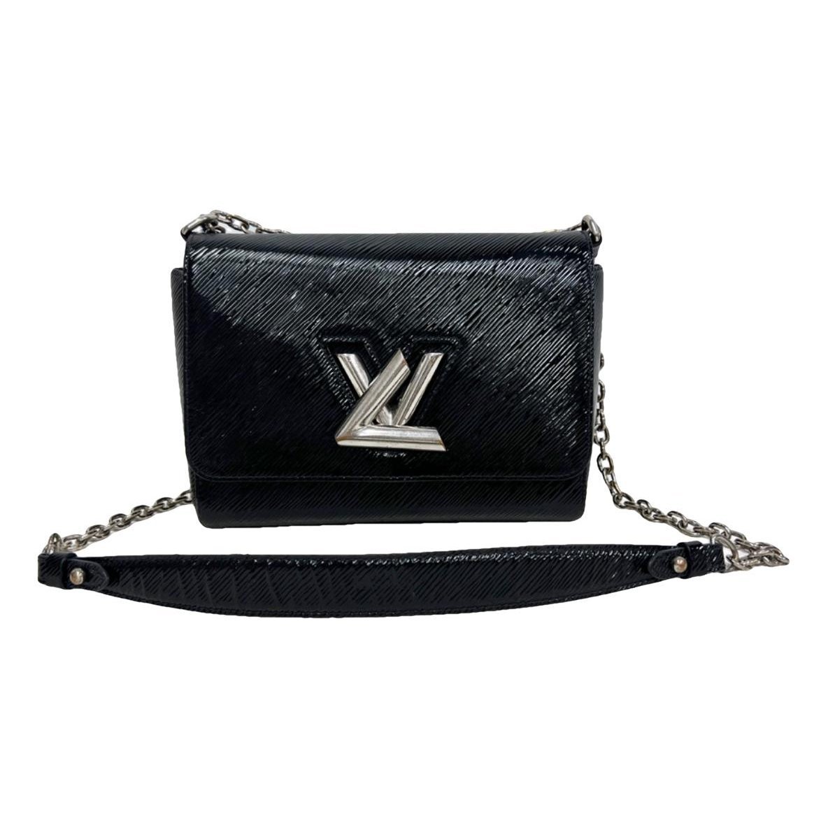 Twist patent leather crossbody bag