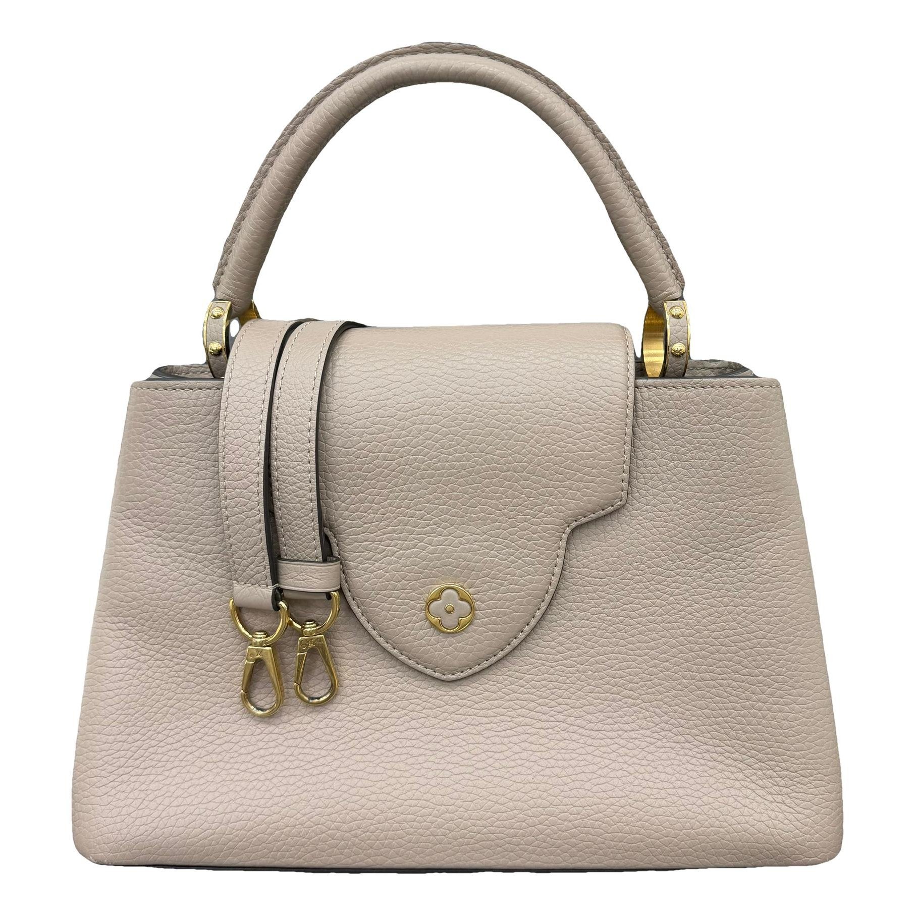 Capucines leather handbag